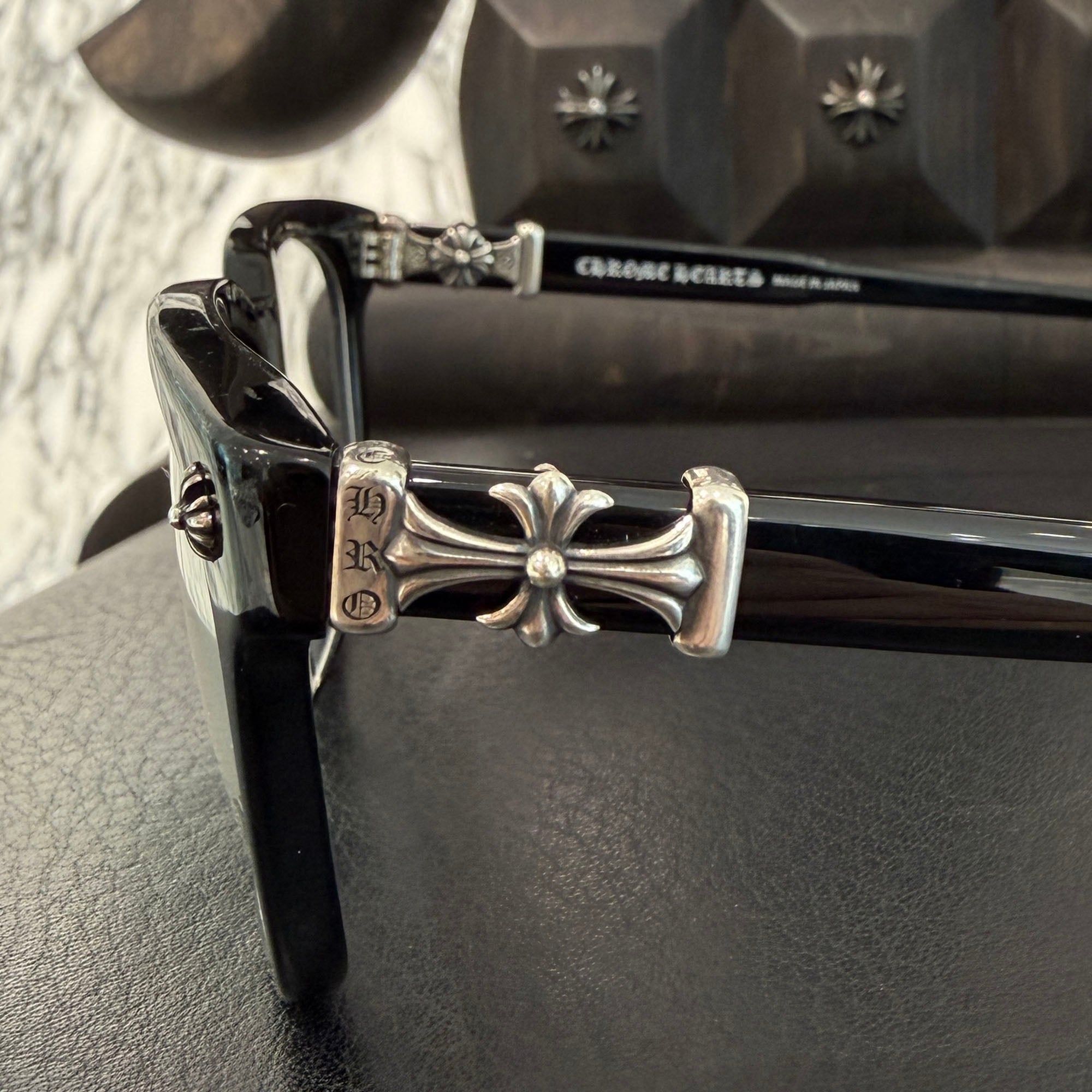 CHROME HEARTS COX UCKER Sunglasses Size 52口19-153 クロムハーツ コックスアッカー サングラス サイズ52口19-153