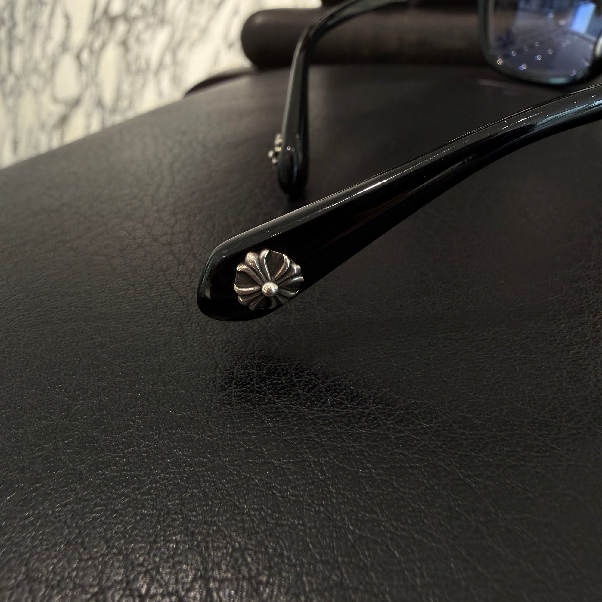 CHROME HEARTS COX UCKER Sunglasses Size 52口19-153 クロムハーツ コックスアッカー サングラス サイズ52口19-153