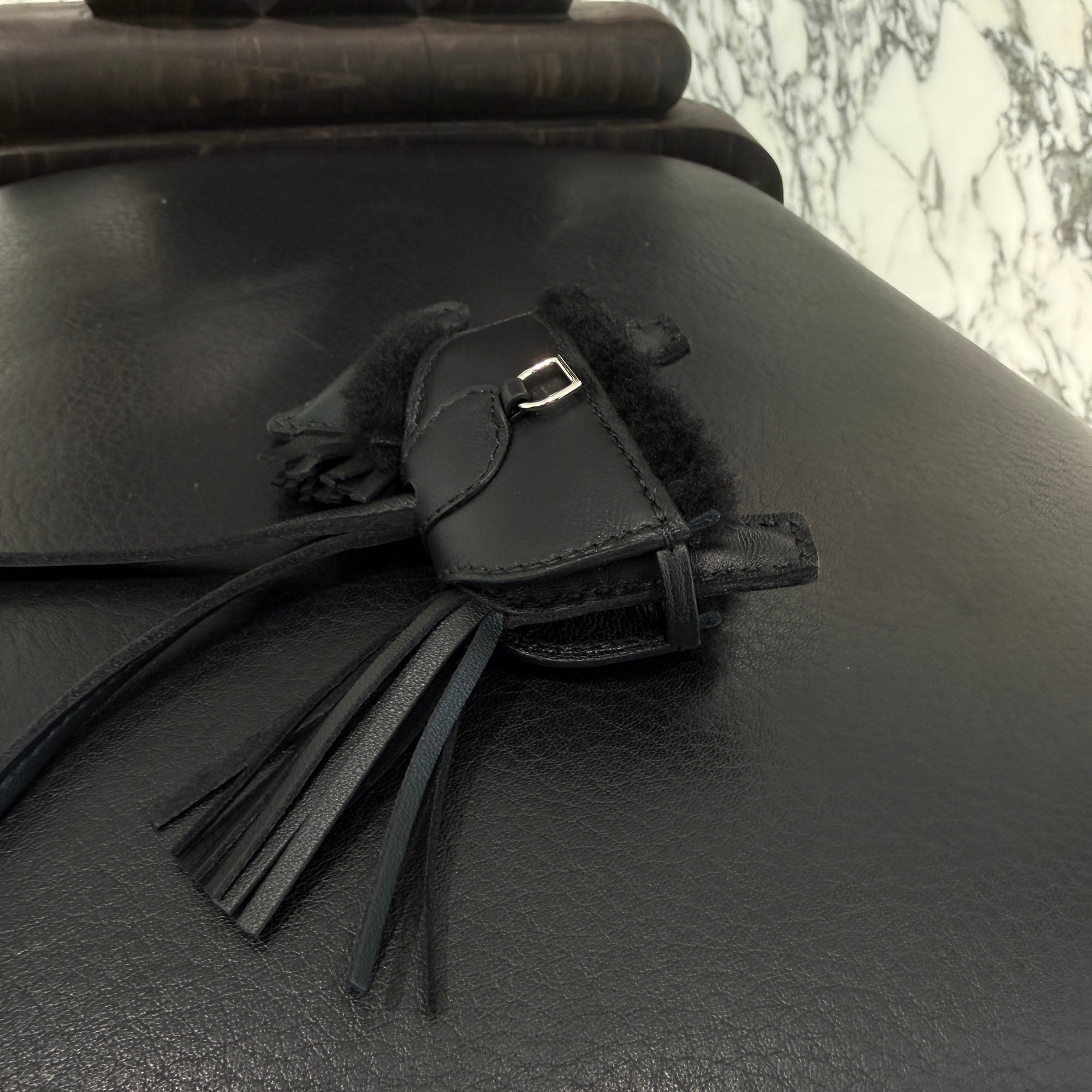 HERMES Rodeo Charm Robeo Plush PM G刻印 エルメス ロデオ チャーム ロベオ・プラッシュ PM G刻印