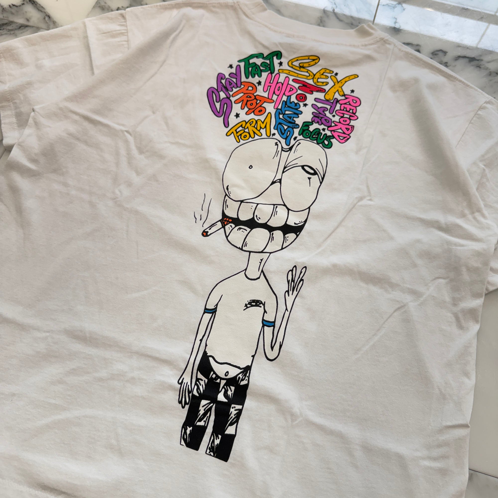 MATTY BOY 2025SS NY Exclusive ANTI PROMO Tee Size M マッティボーイ ニューヨーク限定 アンティ プロモ Tシャツ サイズM