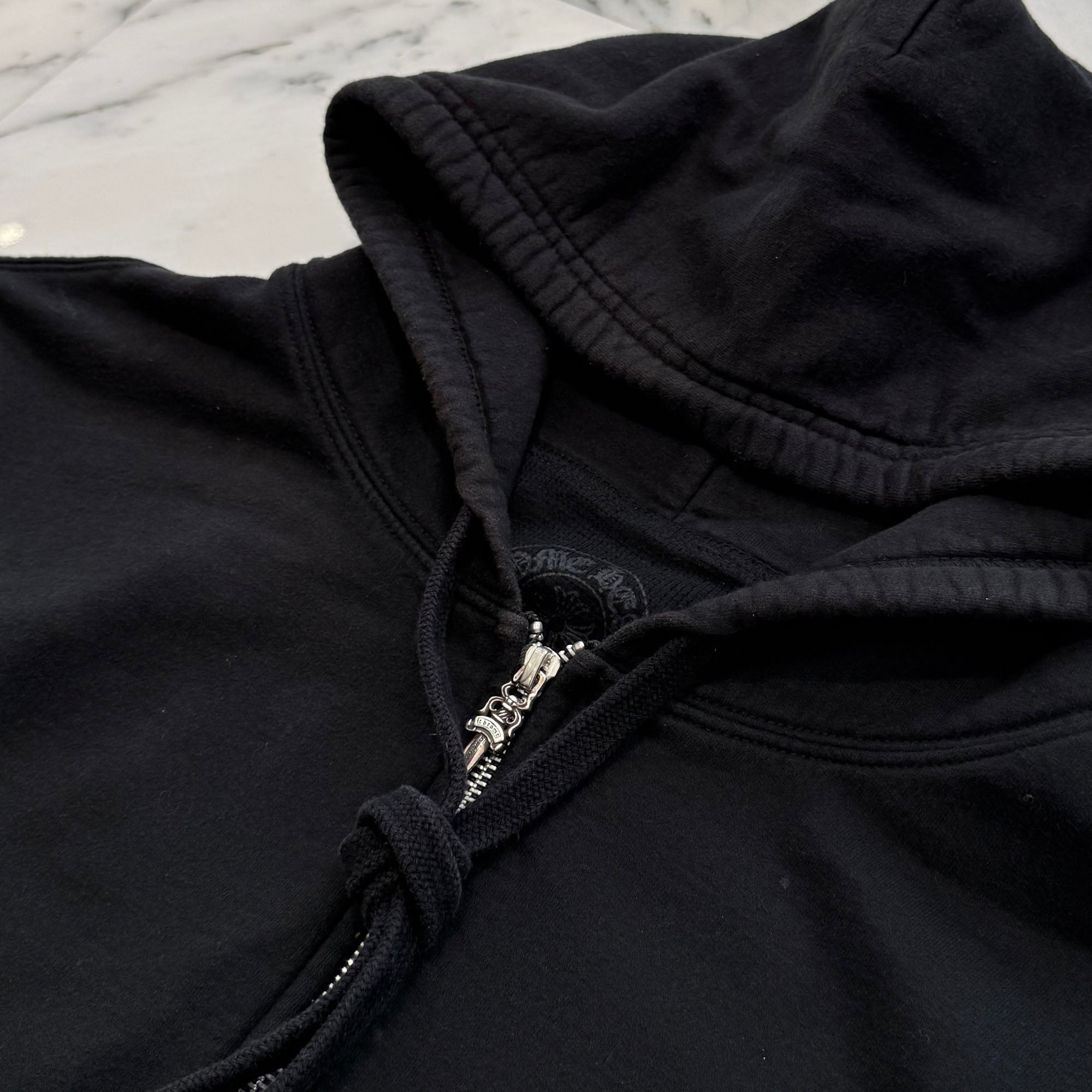 CHROME HEARTS Camo Horseshoe Thermal Zip Up Hoodie Size L クロムハーツ カモ ホースシュー サーマル ジップアップフーディ サイズL