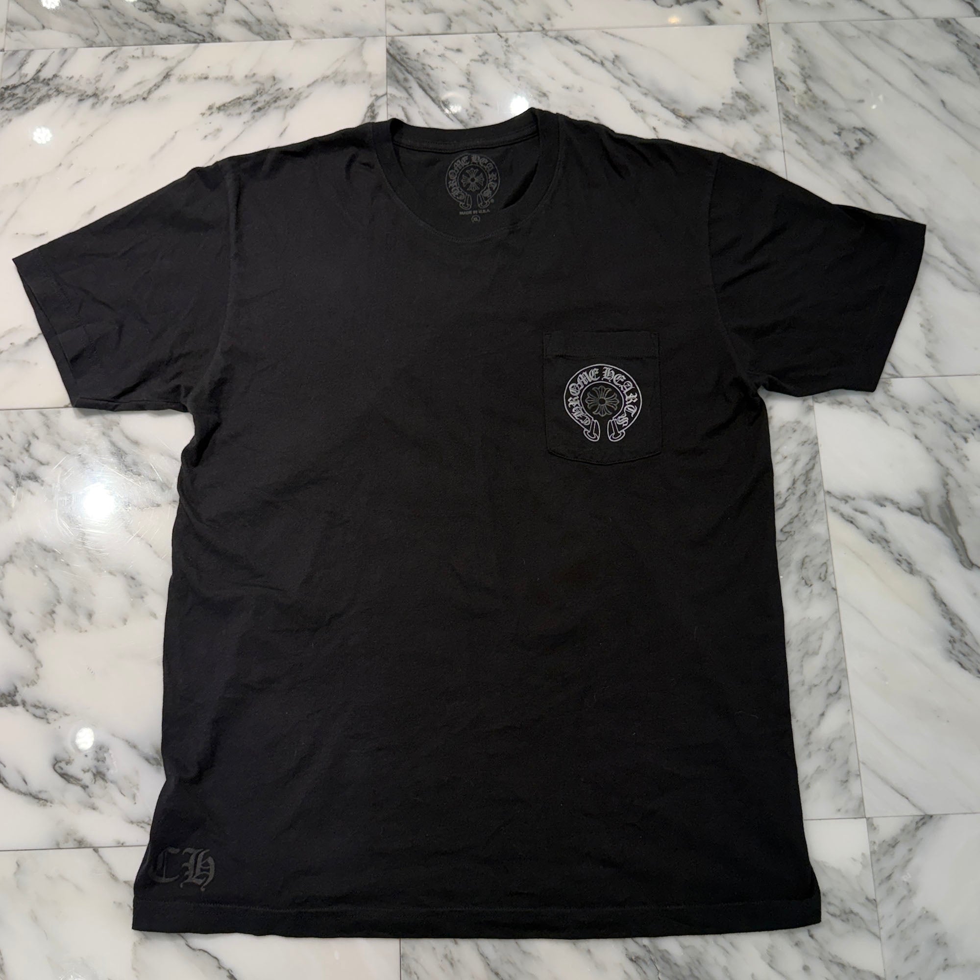 CHROME HEARTS Las Vegas Limited Silver Horseshoe Tee Size XL クロムハーツ ラスベガス限定 シルバーホースシュー Tシャツ サイズXL