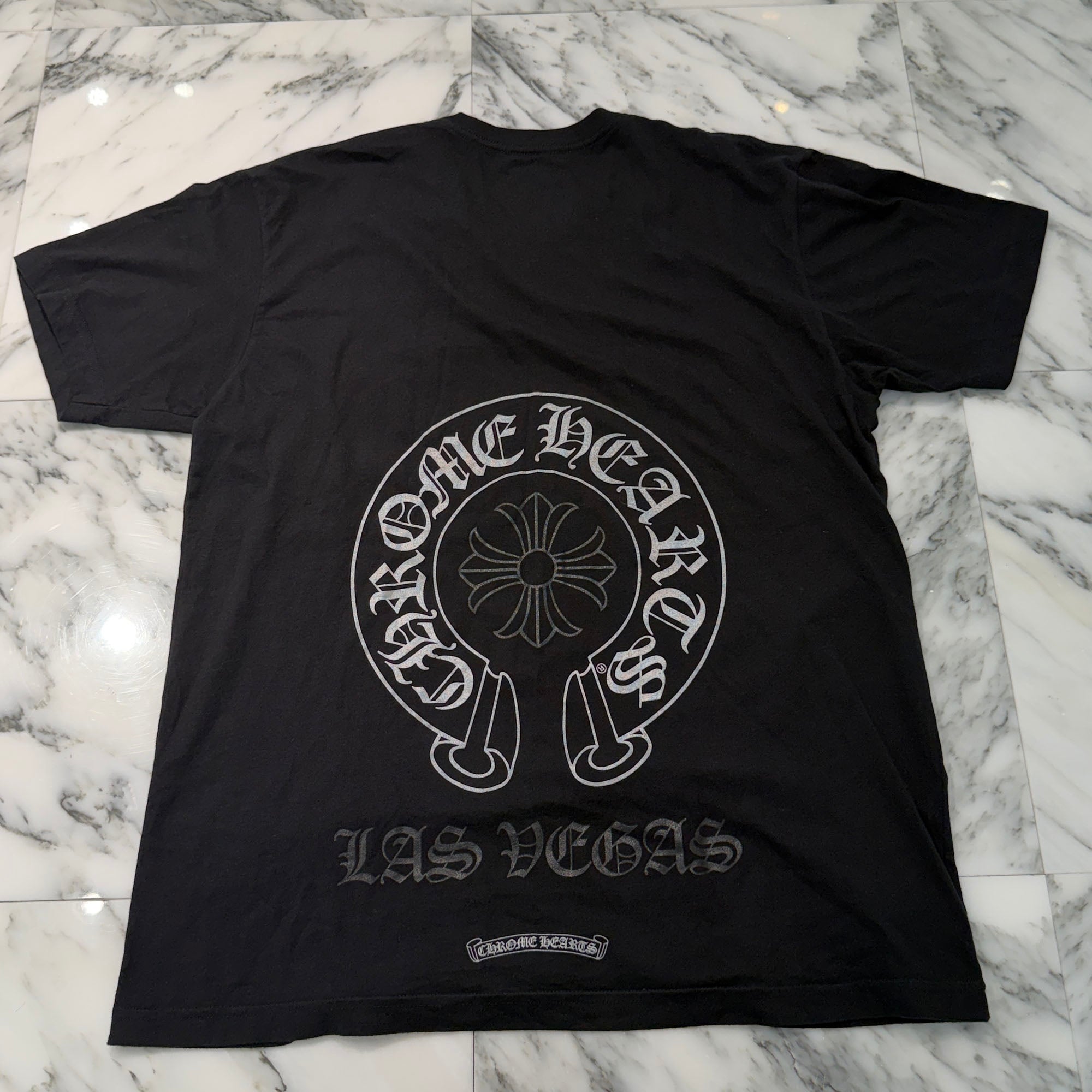 CHROME HEARTS Las Vegas Limited Silver Horseshoe Tee Size XL クロムハーツ ラスベガス限定 シルバーホースシュー Tシャツ サイズXL