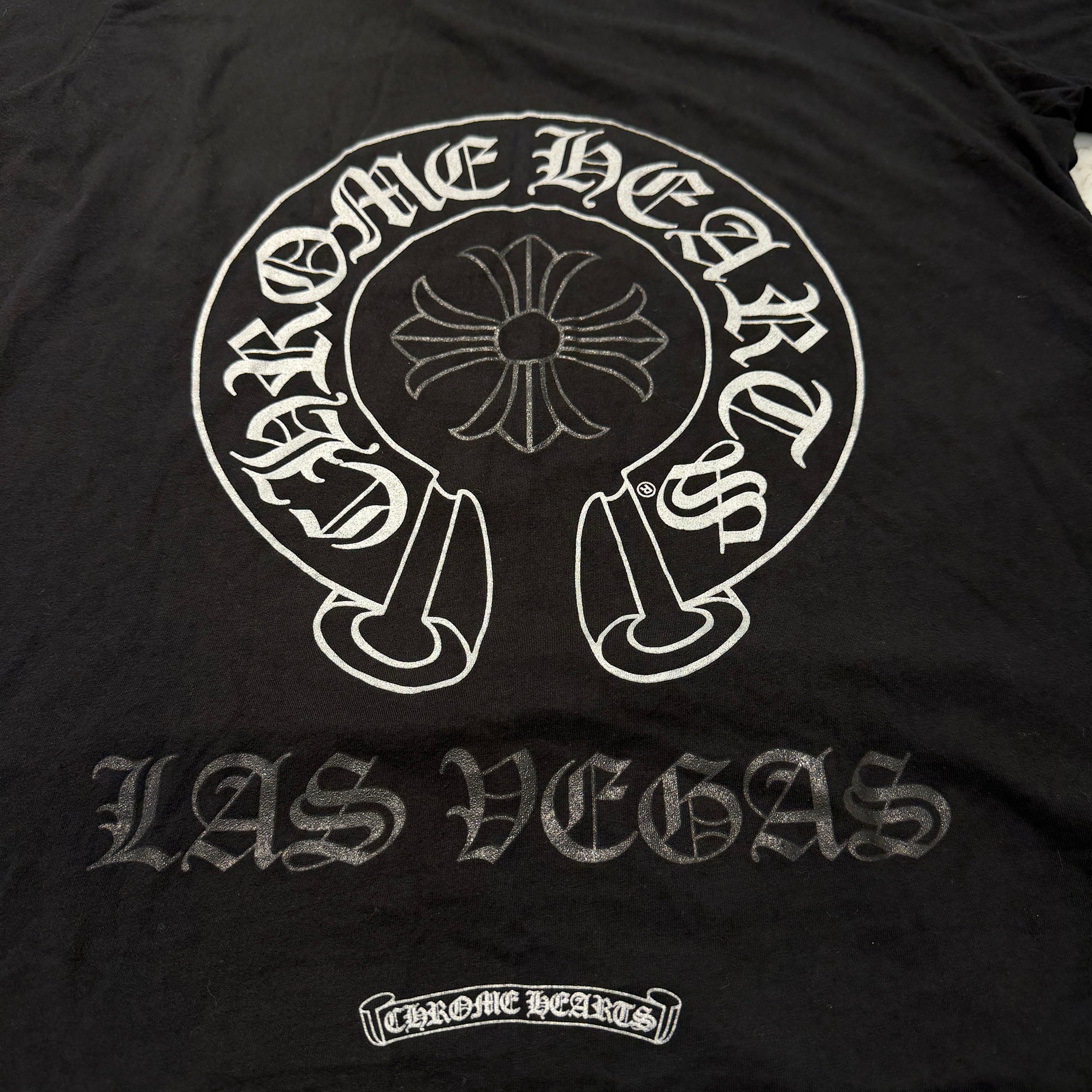 CHROME HEARTS Las Vegas Limited Silver Horseshoe Tee Size XL クロムハーツ ラスベガス限定 シルバーホースシュー Tシャツ サイズXL