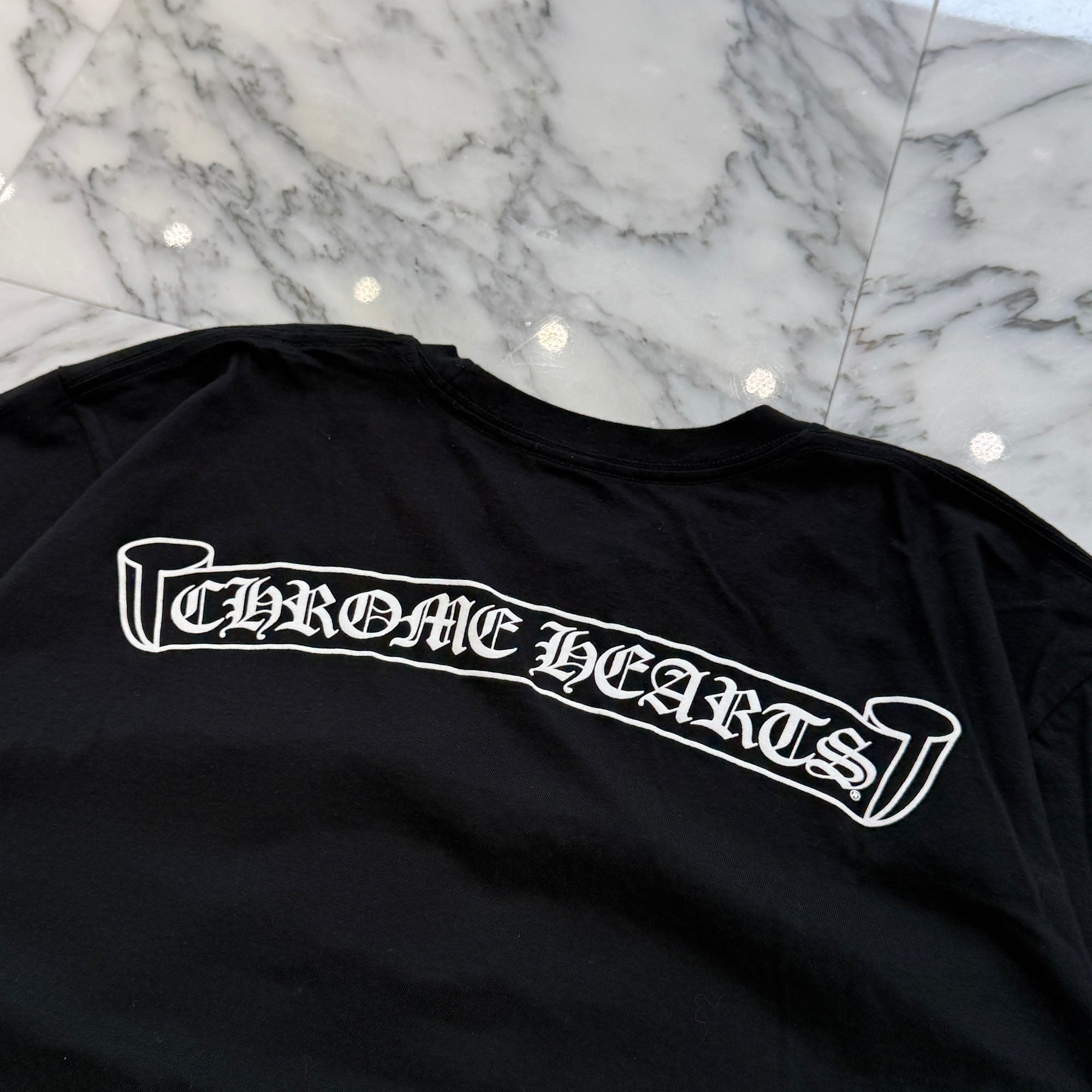 CHROME HEARTS MLTCOL CEM CRS Tee Size L クロムハーツ マルチカラー セメタリークロス Tシャツ サイズL