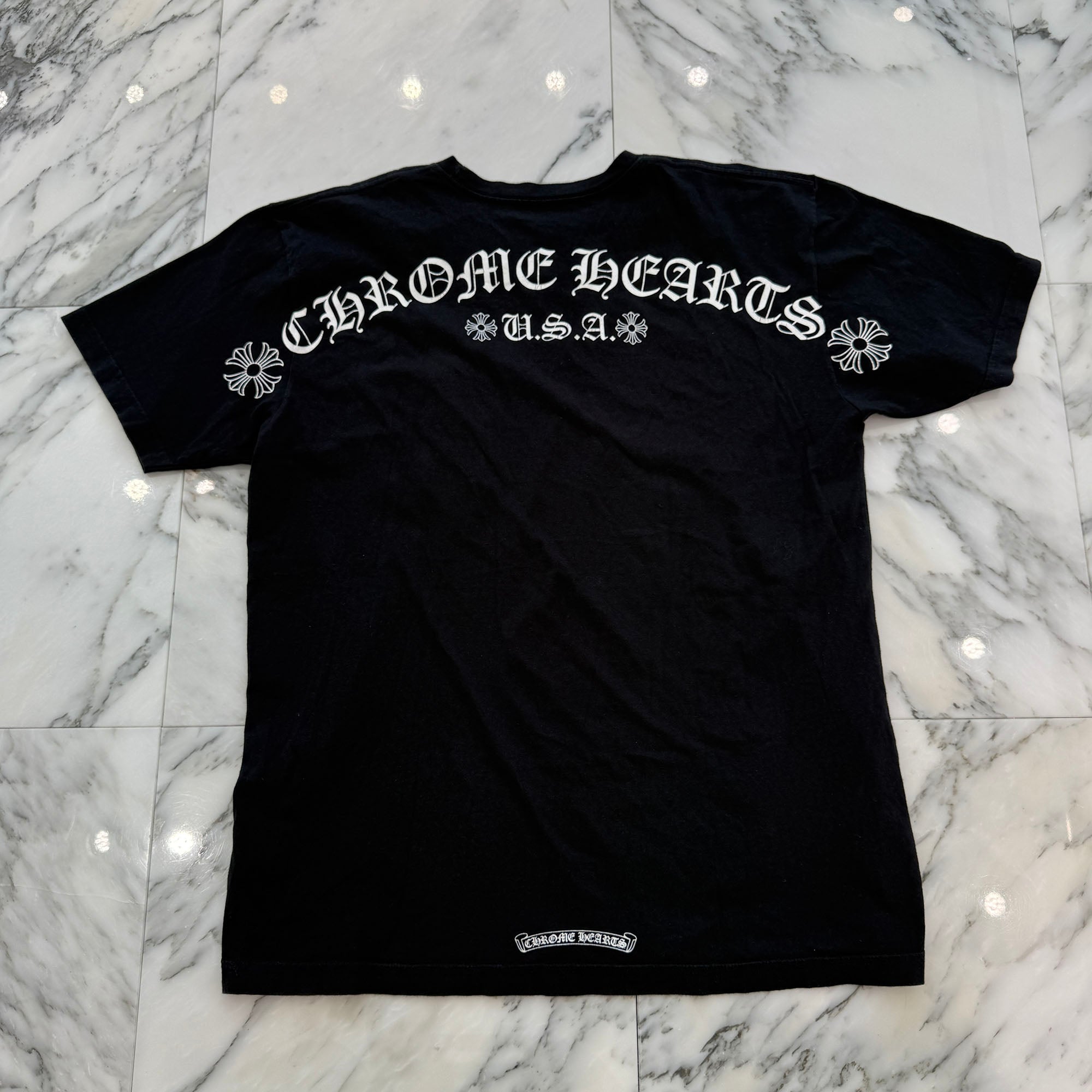 CHROME HEARTS Back Arch USA Logo Tee Size XL クロムハーツ バックアーチ USA ロゴ Tシャツ サイズXL