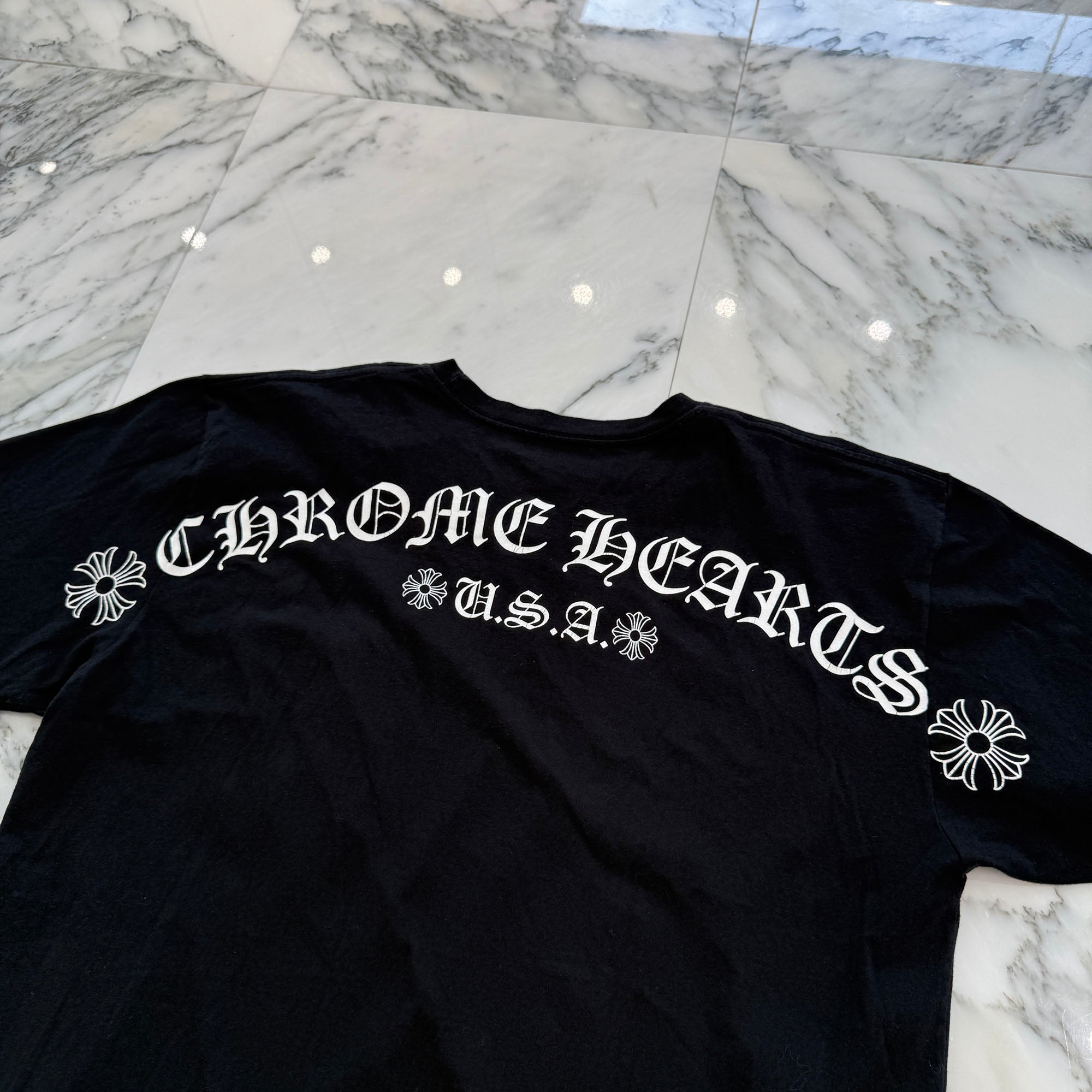 CHROME HEARTS Back Arch USA Logo Tee Size XL クロムハーツ バックアーチ USA ロゴ Tシャツ サイズXL