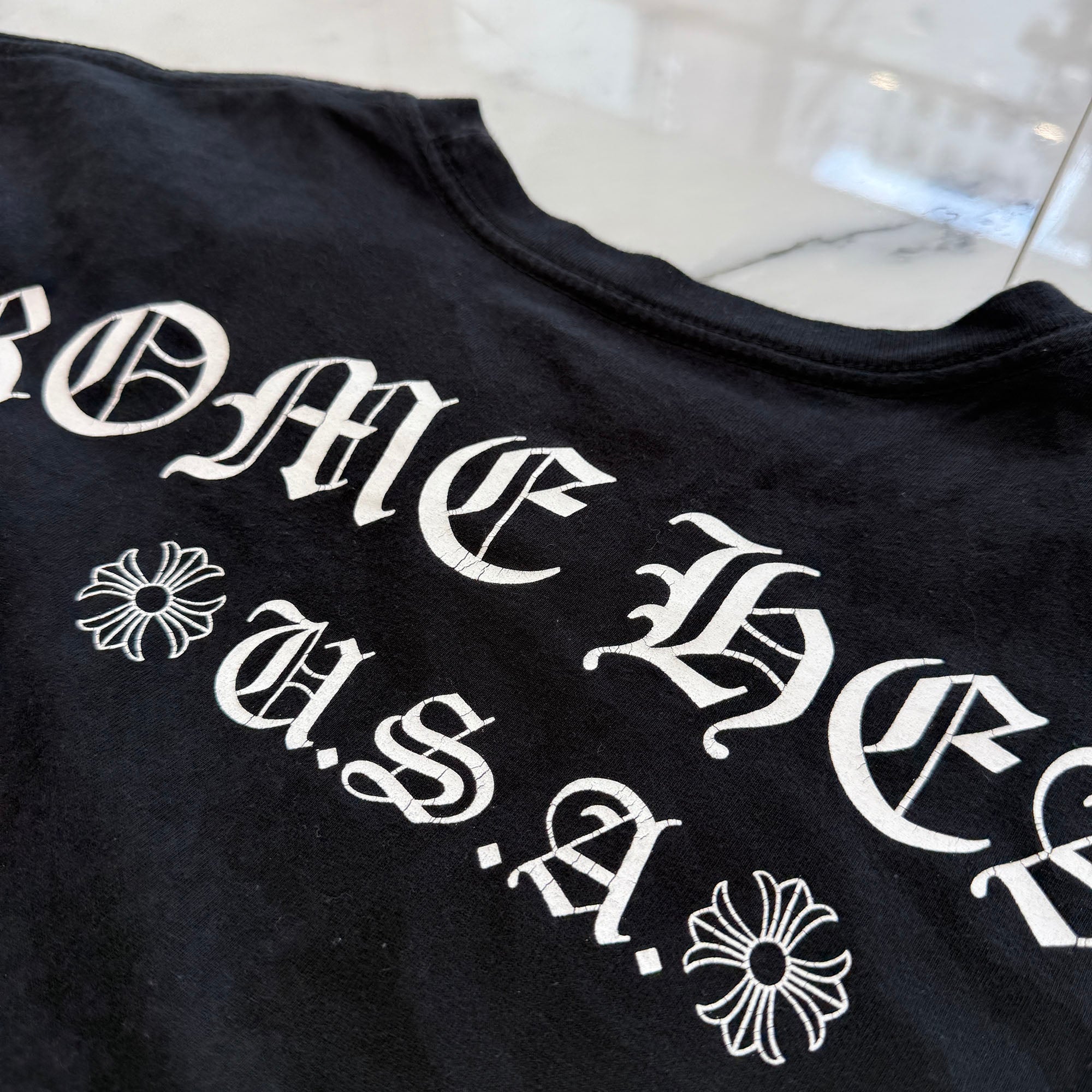CHROME HEARTS Back Arch USA Logo Tee Size XL クロムハーツ バックアーチ USA ロゴ Tシャツ サイズXL