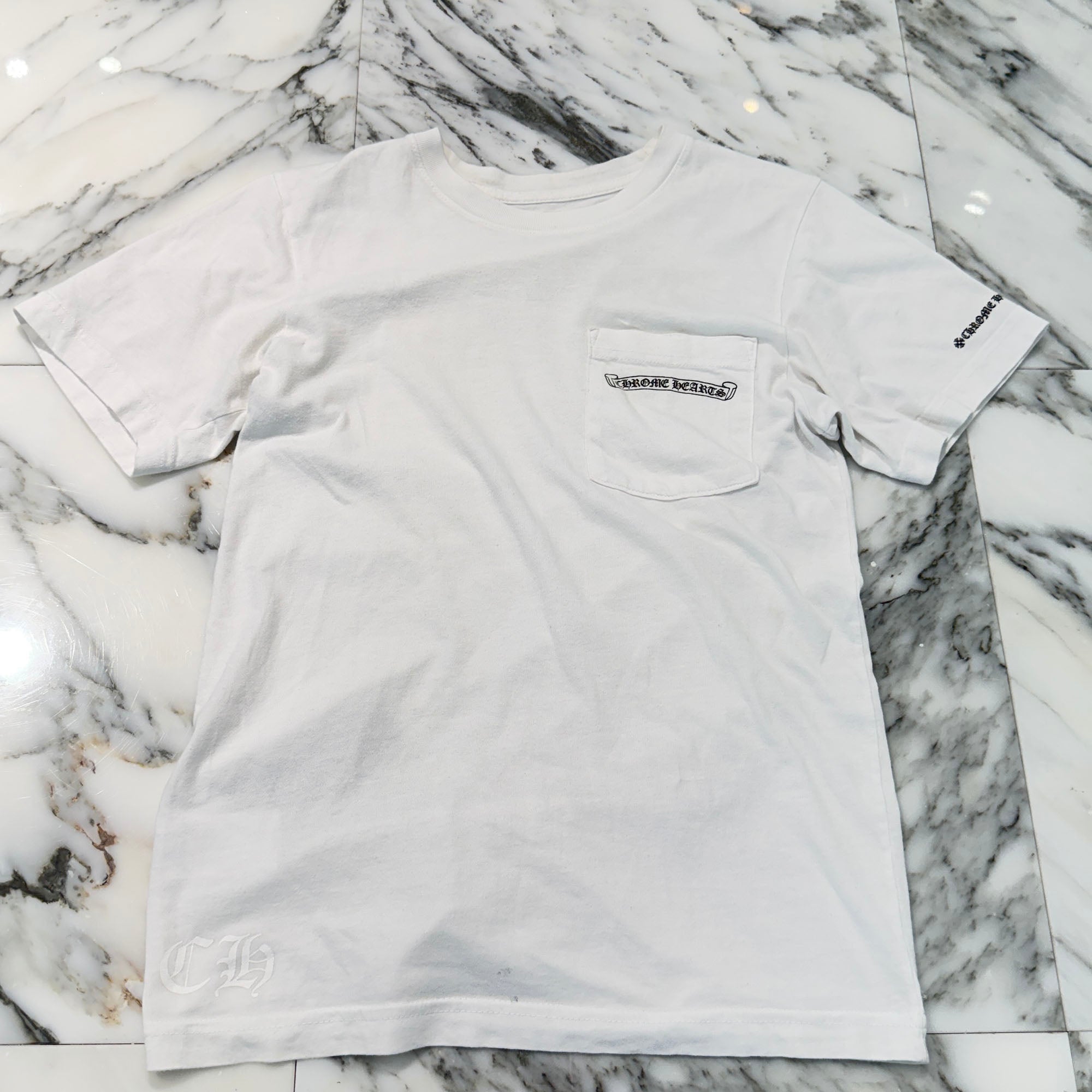 CHROME HEARTS Back Scroll Logo Tee Size XS クロムハーツ バックスクロールロゴ Tシャツ サイズXS