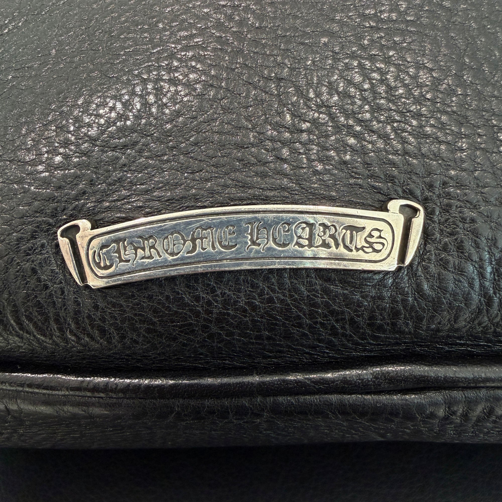 CHROME HEARTS Medium GYM Cemetery Cross Patch Hand Bag クロムハーツ ミディアム ジム セメタリークロスパッチ ハンドバッグ