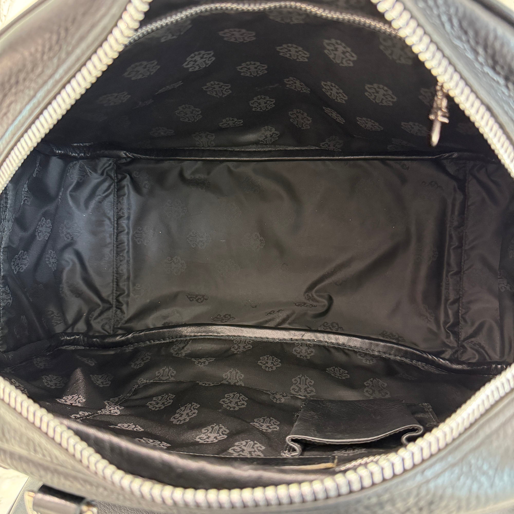 CHROME HEARTS Medium GYM Cemetery Cross Patch Hand Bag クロムハーツ ミディアム ジム セメタリークロスパッチ ハンドバッグ