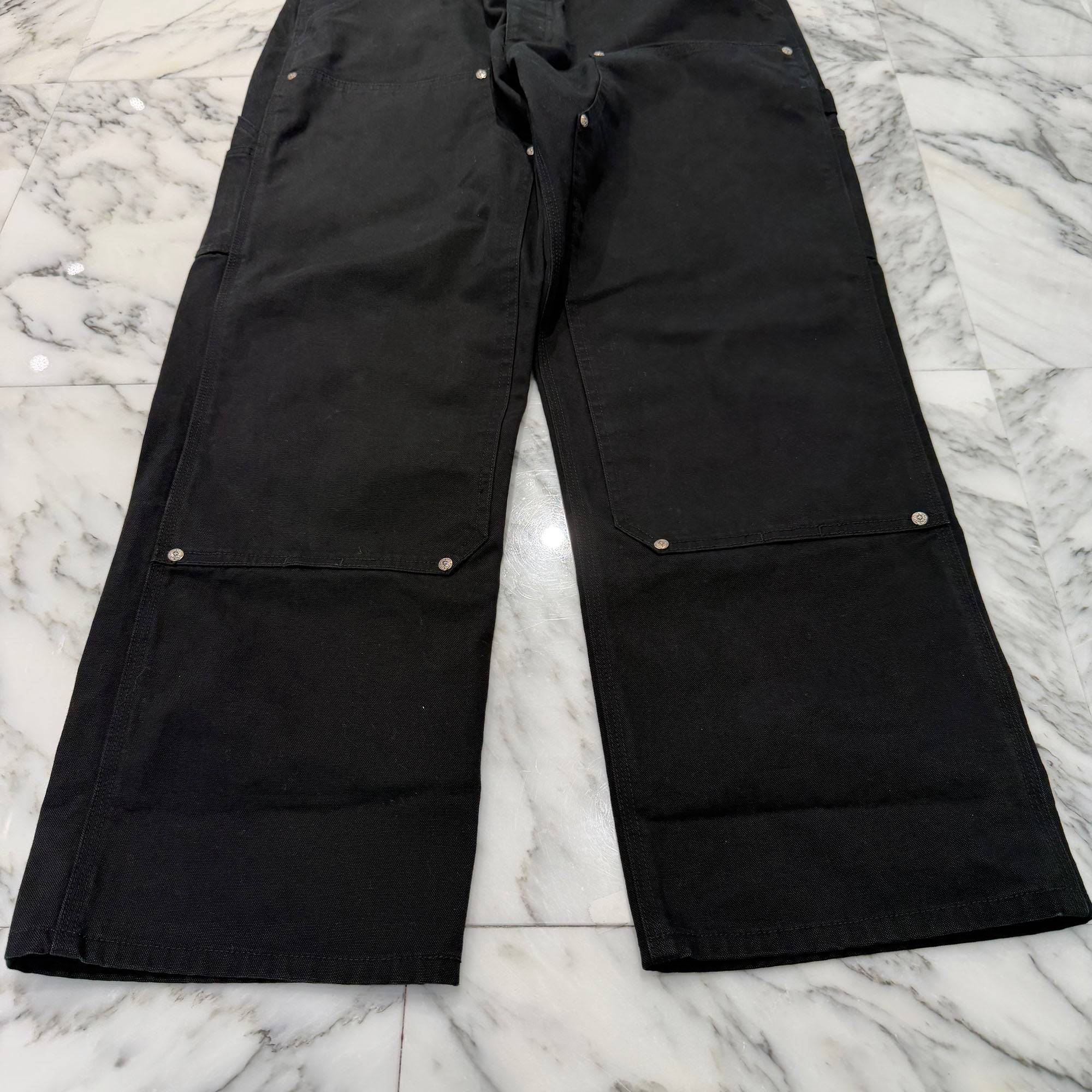 CHROME HEARTS Carpenter Cross Ball Button Denim Pants Size 36 クロムハーツ カーペンター クロスボールボタン デニムパンツ サイズ36
