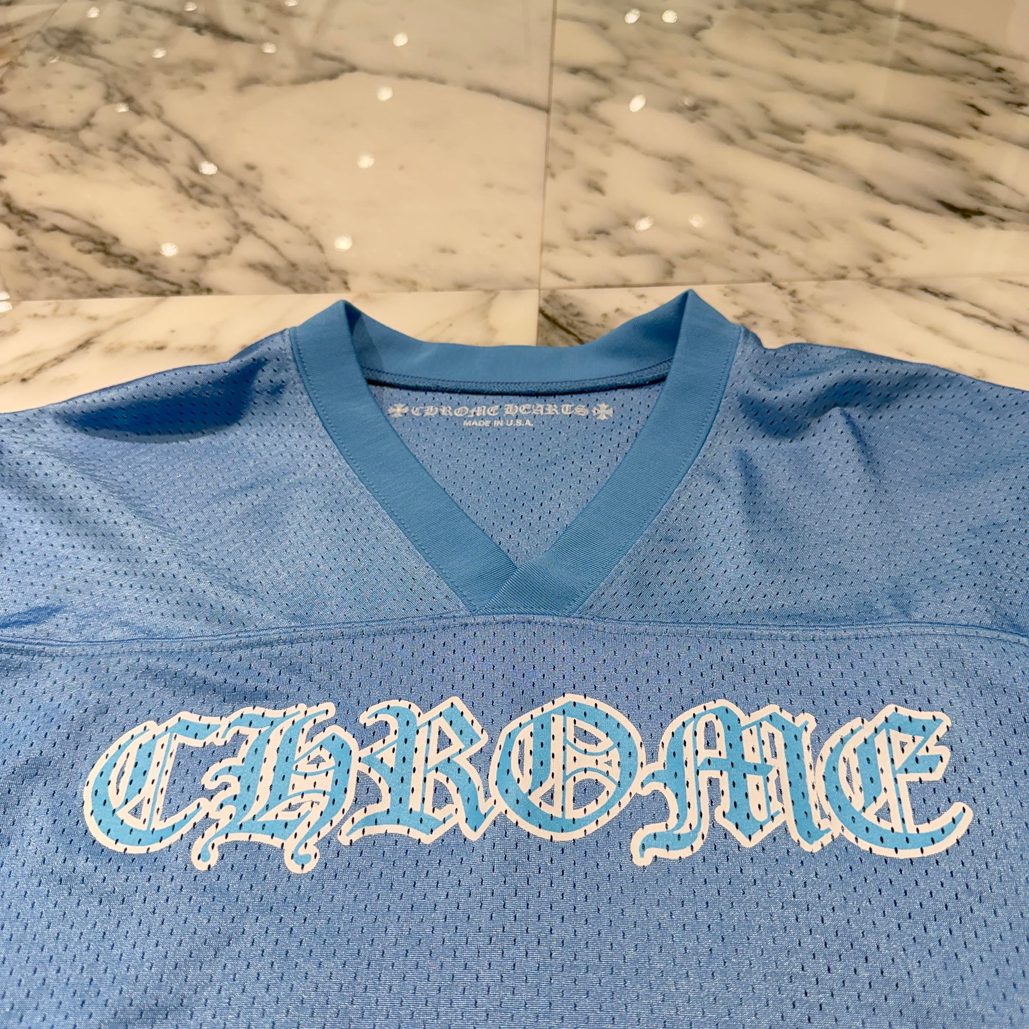 CHROME HEARTS 2024SS Mesh Warm Up Jersey Size L クロムハーツ メッシュウォームアップジャージーサイズL