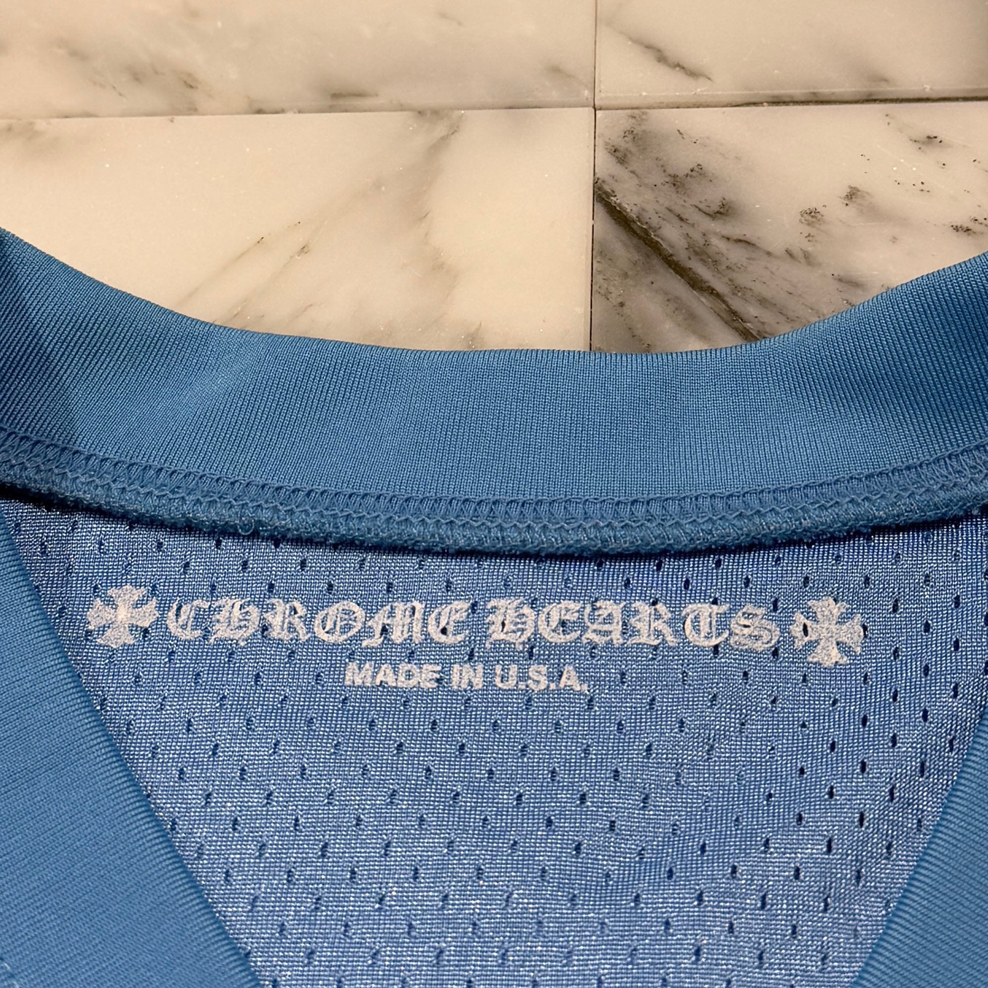 CHROME HEARTS 2024SS Mesh Warm Up Jersey Size L クロムハーツ メッシュウォームアップジャージーサイズL