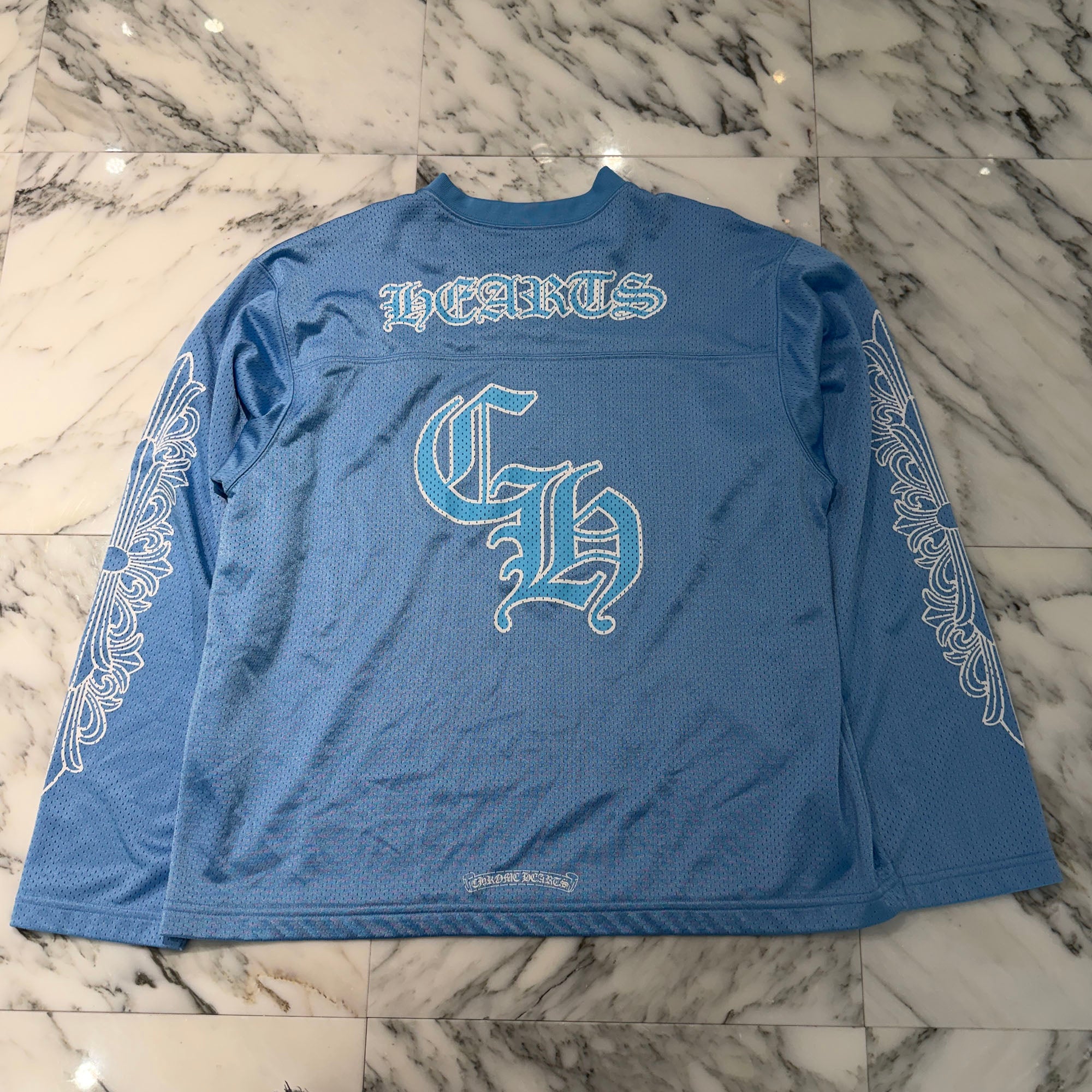CHROME HEARTS 2024SS Mesh Warm Up Jersey Size L クロムハーツ メッシュウォームアップジャージーサイズL