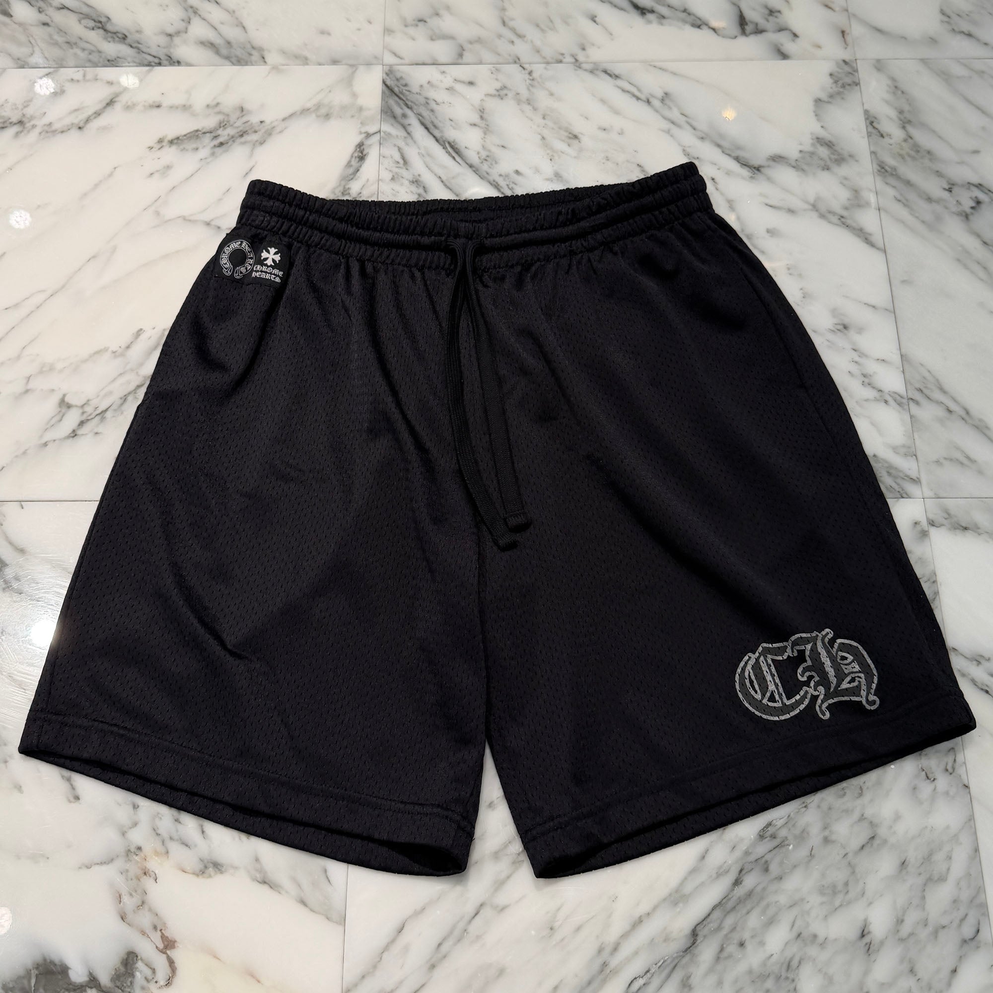 CHROME HEARTS Mesh Varsity Shorts Size L クロムハーツ メッシュヴァーシティーショーツ サイズL