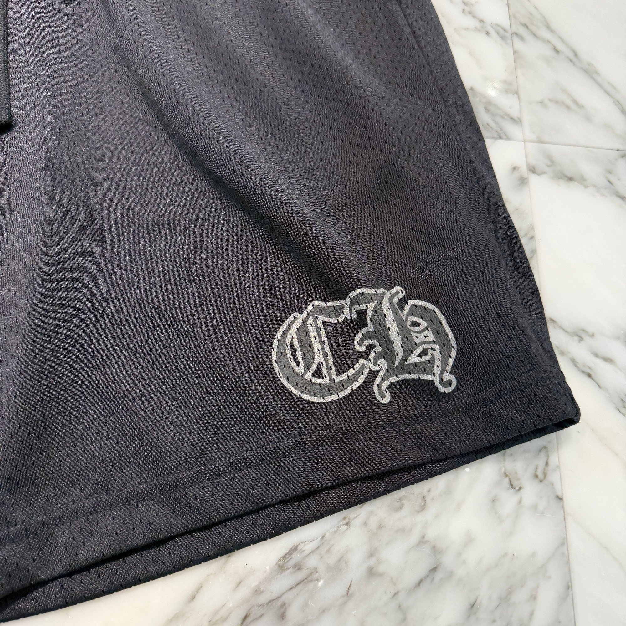 CHROME HEARTS Mesh Varsity Shorts Size L クロムハーツ メッシュヴァーシティーショーツ サイズL
