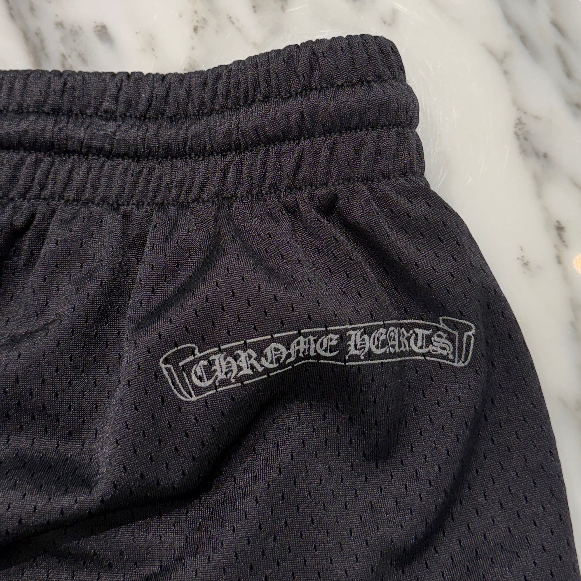 CHROME HEARTS Mesh Varsity Shorts Size L クロムハーツ メッシュヴァーシティーショーツ サイズL