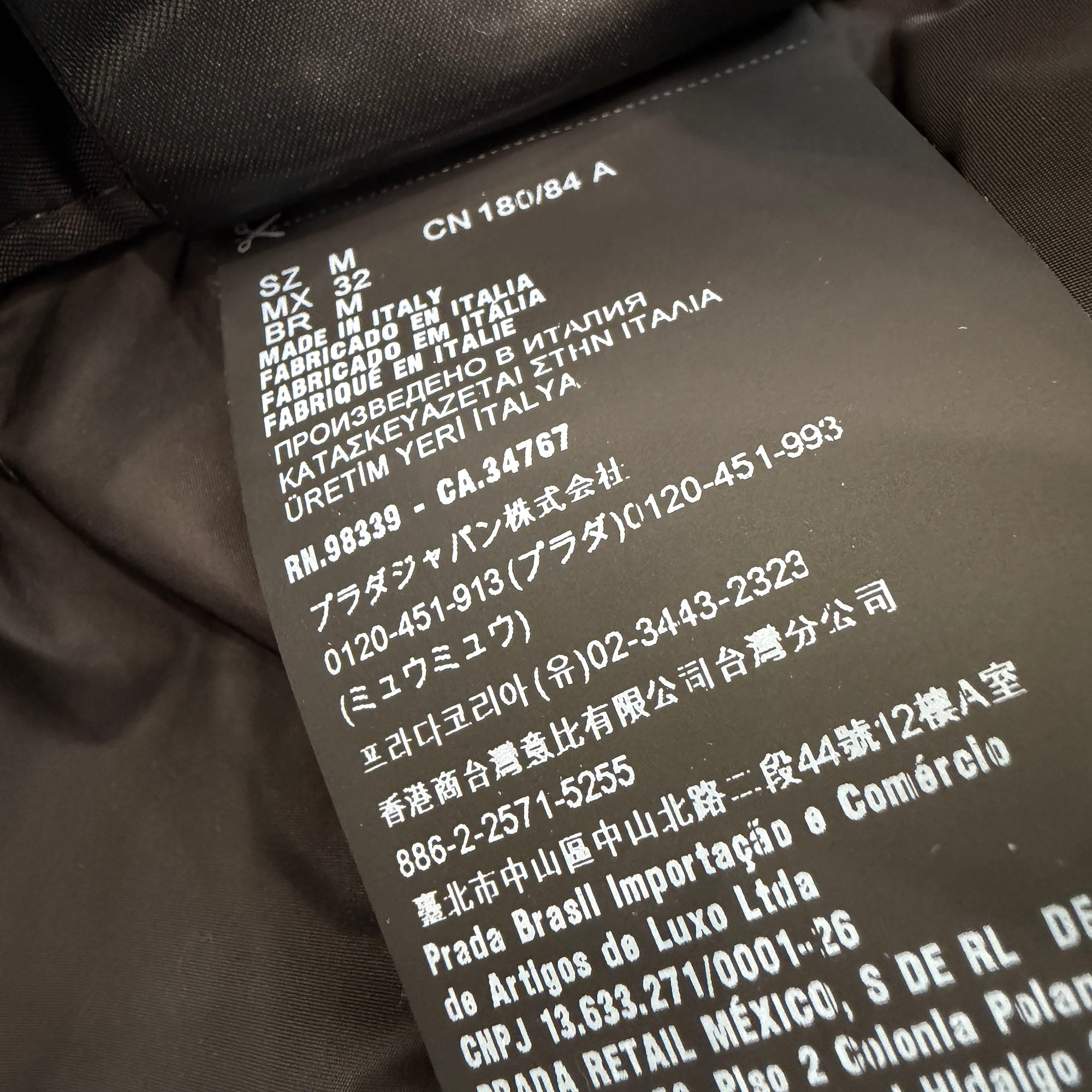 PRADA 2023SS Re Nylon Triangle Logo Plate Nylon Cargo Pants SPH286 S222 1WQ8 Size M プラダ リナイロン トライアングルロゴプレート ナイロンカーゴパンツ サイズM