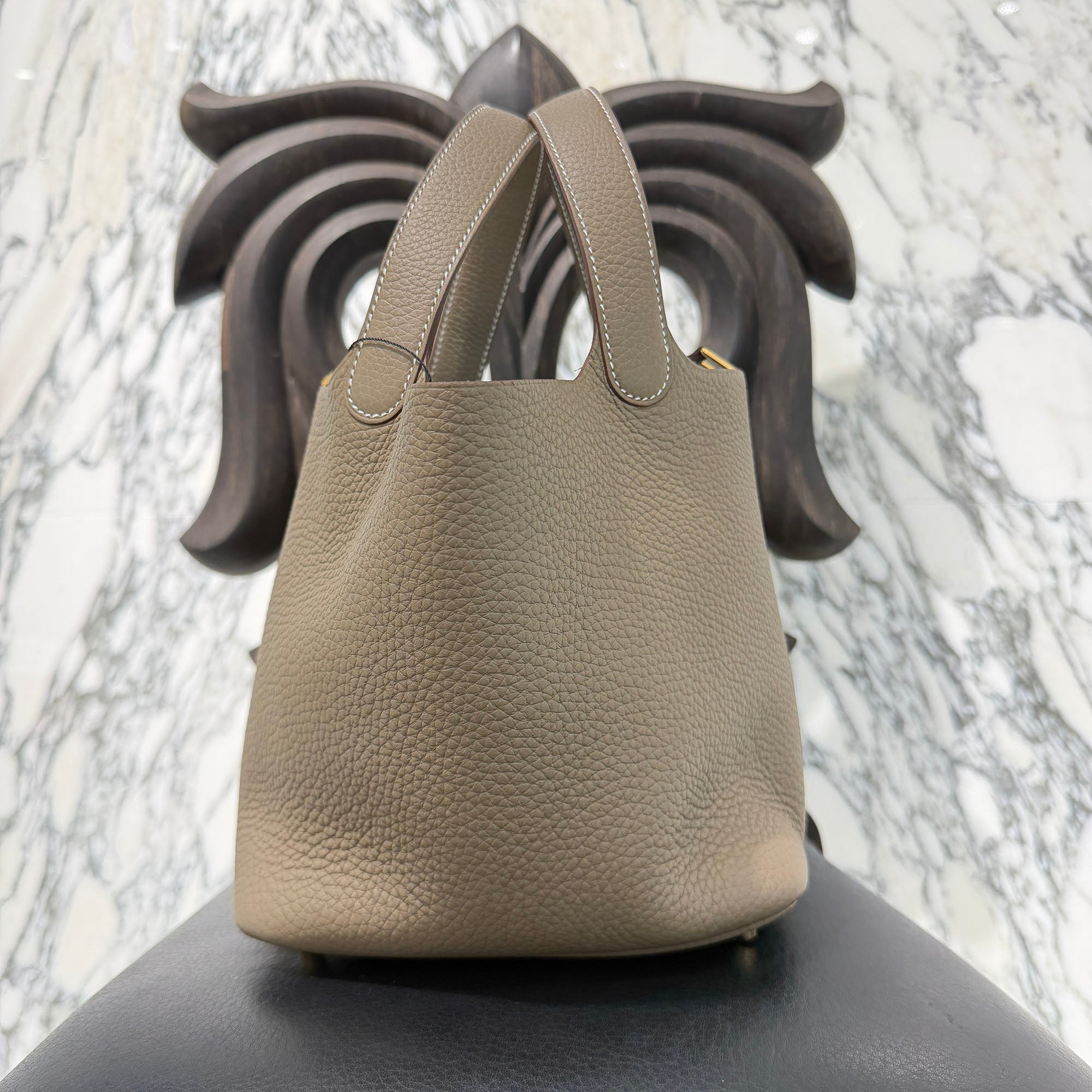 HERMES Picotin Lock PM "Etoupe" G刻印 エルメス ピコタンロックPM "エトゥープ" ハンドバッグ G刻印
