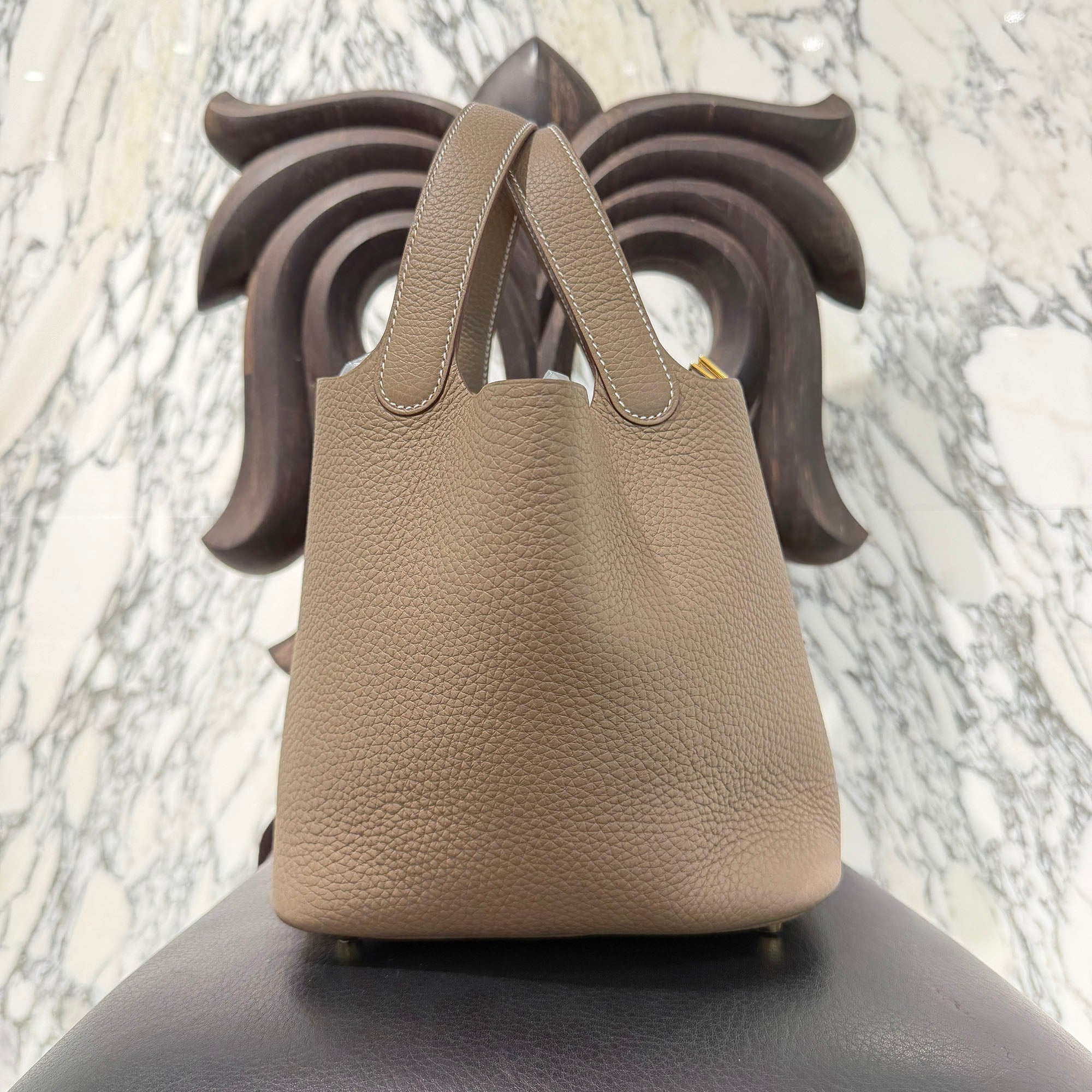 HERMES Picotin Lock PM "Etoupe" G刻印 エルメス ピコタンロックPM "エトゥープ" ハンドバッグ G刻印