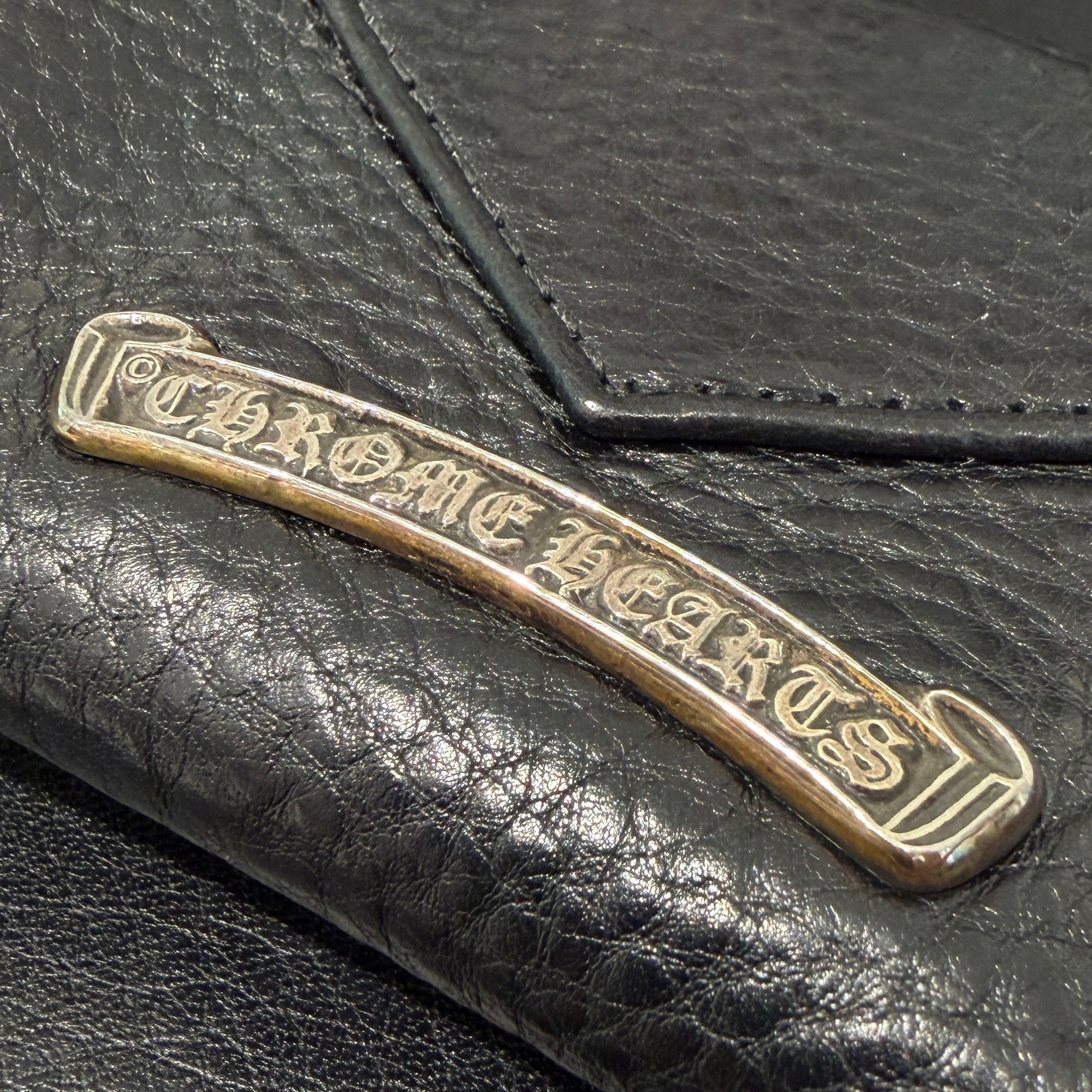 CHROME HEARTS CH Plus Tiny Wallet Card Case クロムハーツ CHプラス タイニーウォレット カードケース