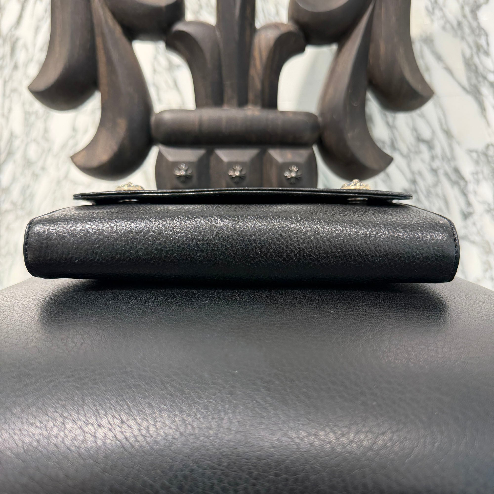 CHROME HEARTS Wave Cross Ball Wallet クロムハーツ ウェーブ クロスボール ウォレット