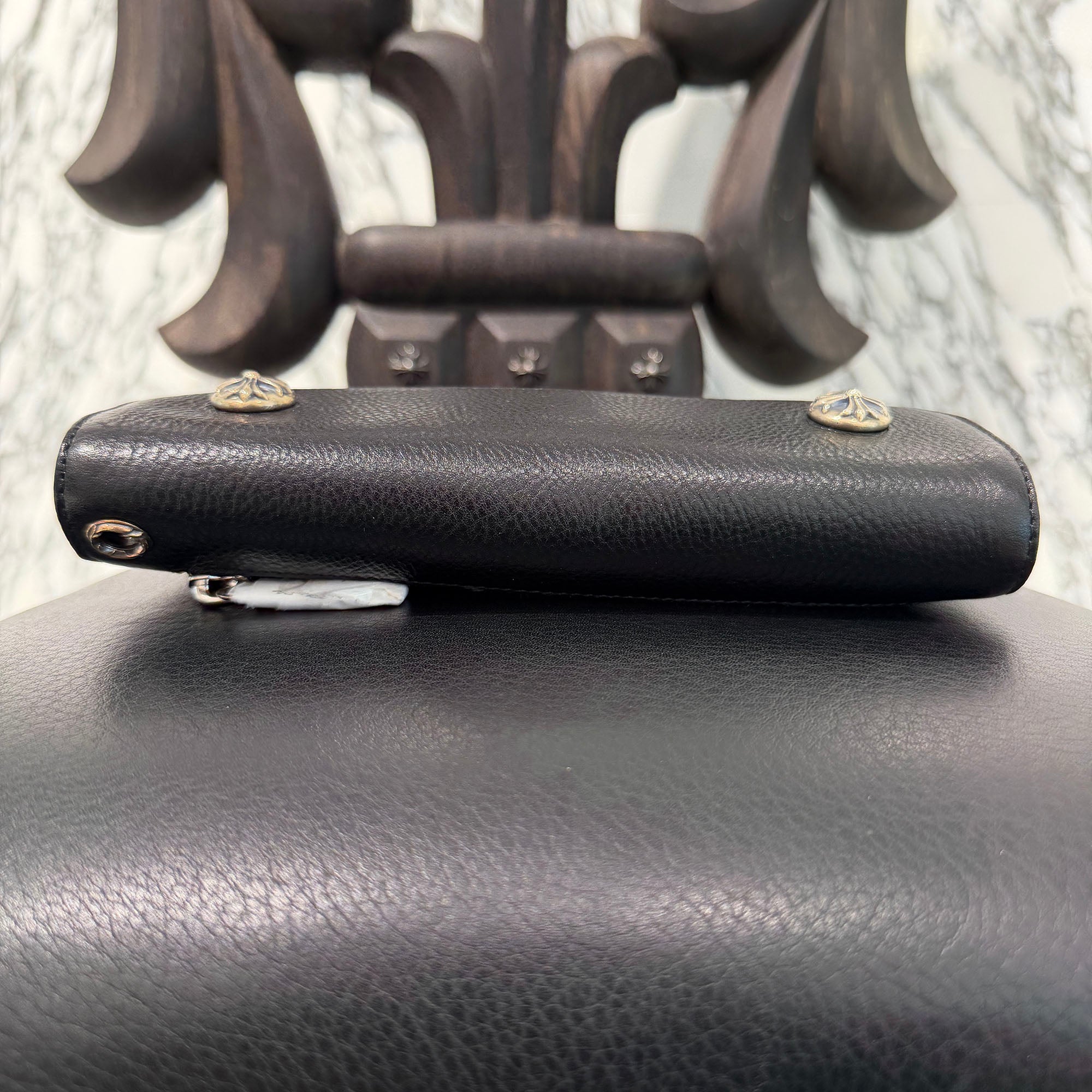 CHROME HEARTS Wave Cross Ball Wallet クロムハーツ ウェーブ クロスボール ウォレット