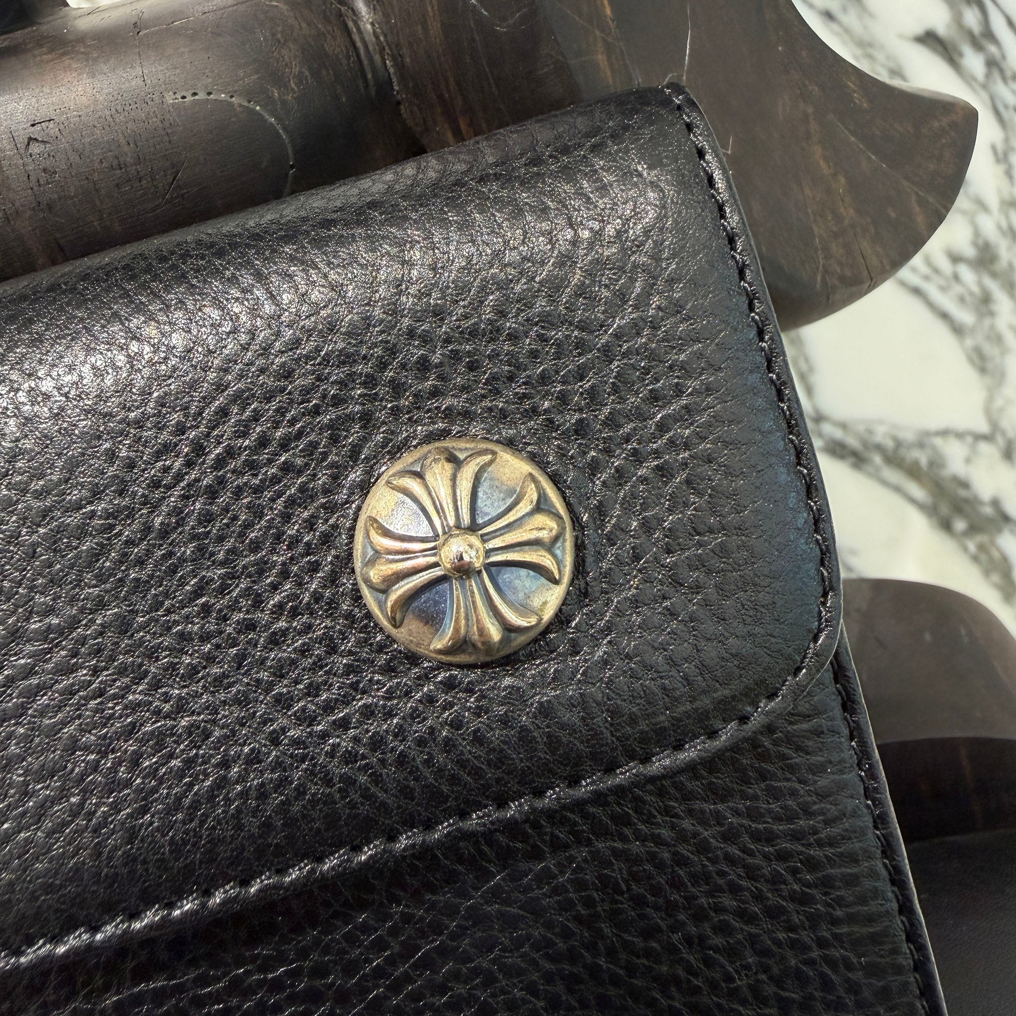 CHROME HEARTS Wave Cross Ball Wallet クロムハーツ ウェーブ クロスボール ウォレット