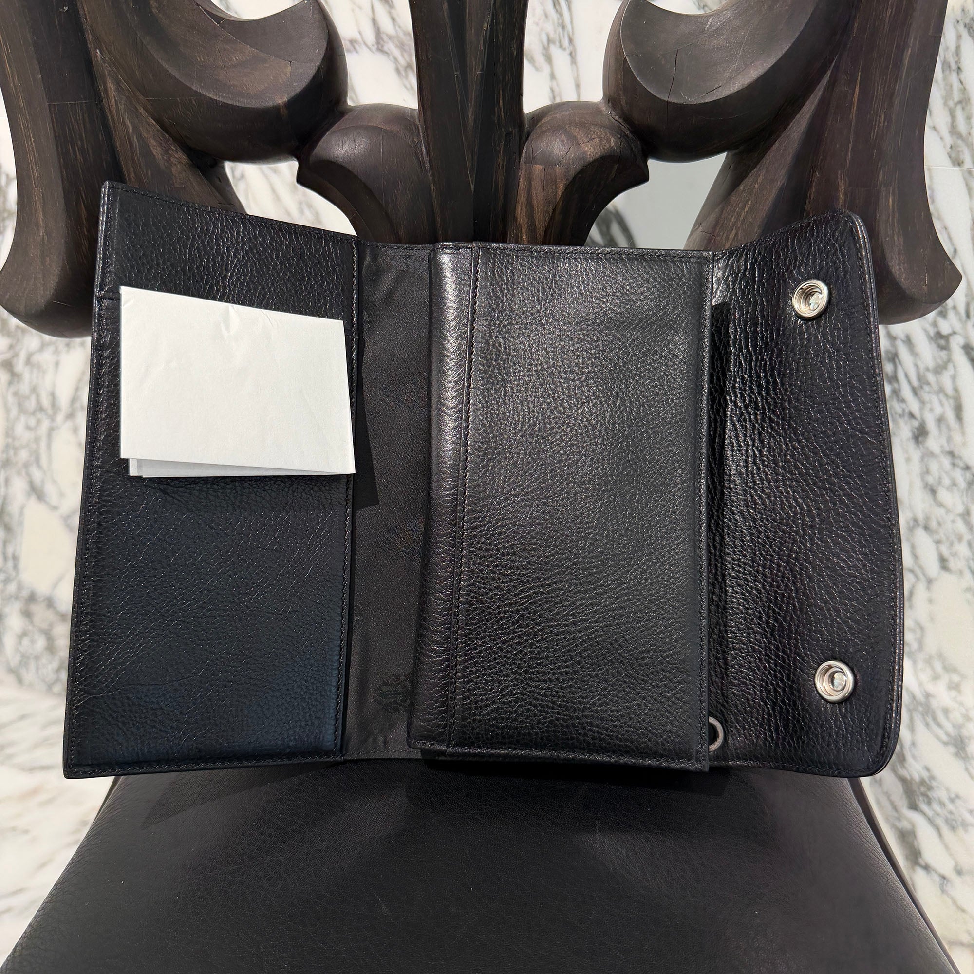 CHROME HEARTS Wave Cross Ball Wallet クロムハーツ ウェーブ クロスボール ウォレット