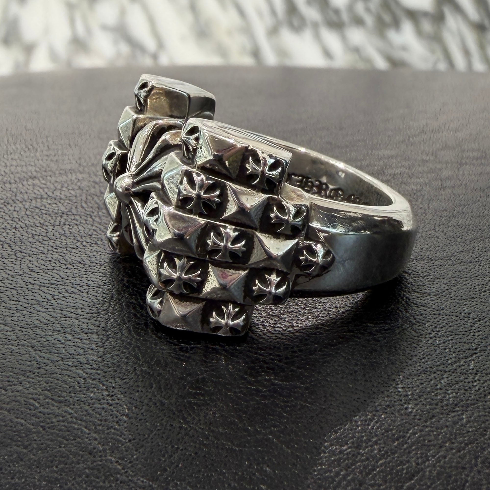 CHROME HEARTS DECO CH Plus Ring Size 24号 クロムハーツ デコCH プラス リング サイズ24号