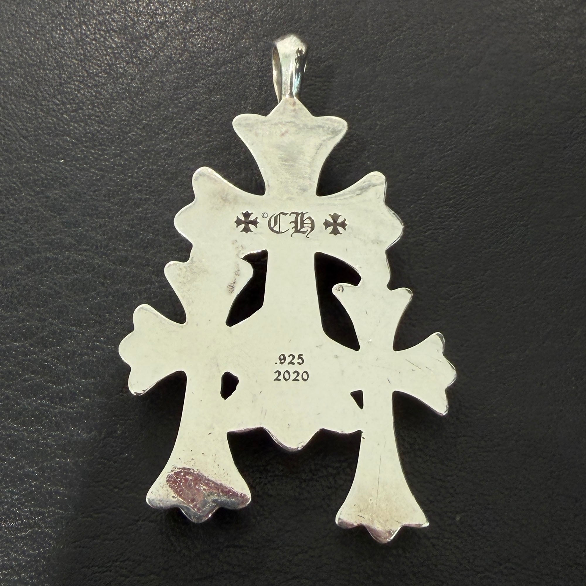 CHROME HEARTS Triple Cross Pendant Top クロムハーツ トリプルクロス