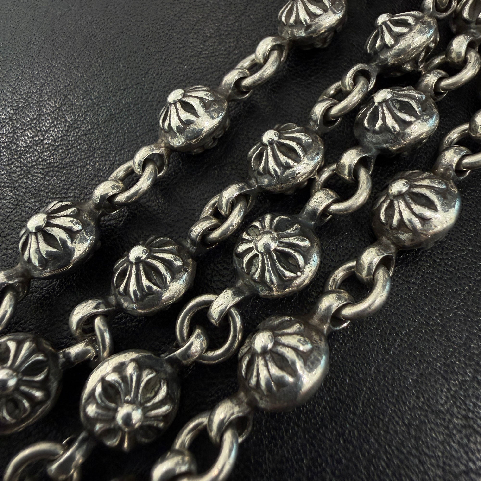 CHROME HEARTS 1 CLIP Cross Ball Wallet Chain クロムハーツ 1