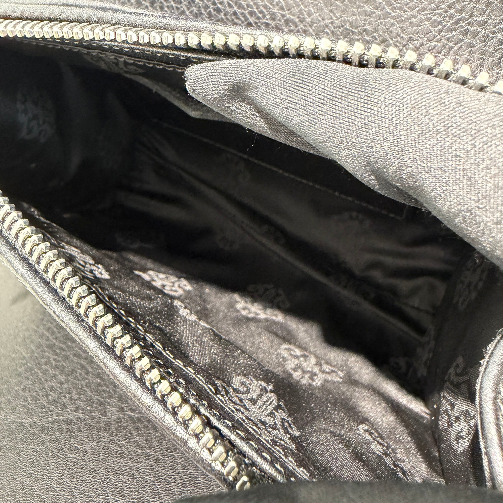 CHROME HEARTS DOG ADAMS CH Cross Leather Shoulder Hand Bag クロムハーツ ドッグアダムズ CHクロス レザー ショルダー ハンドバッグ