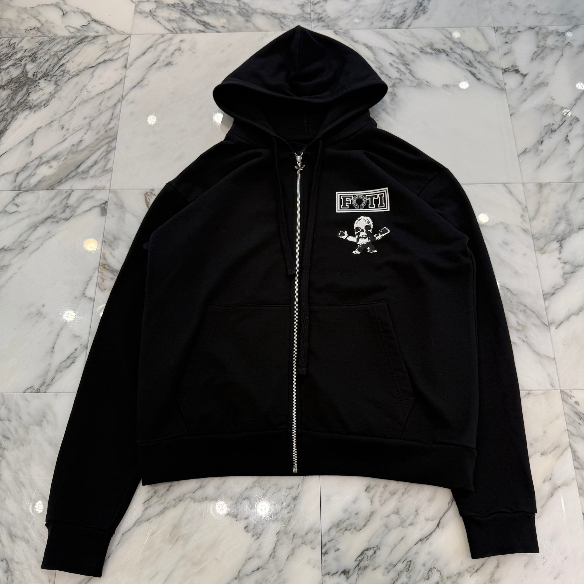 CHROME HEARTS 2025SS FOTI HARRIS Zip Up Hoodie Size M クロムハーツ フォティ ハリス ジップアップフーディ サイズM