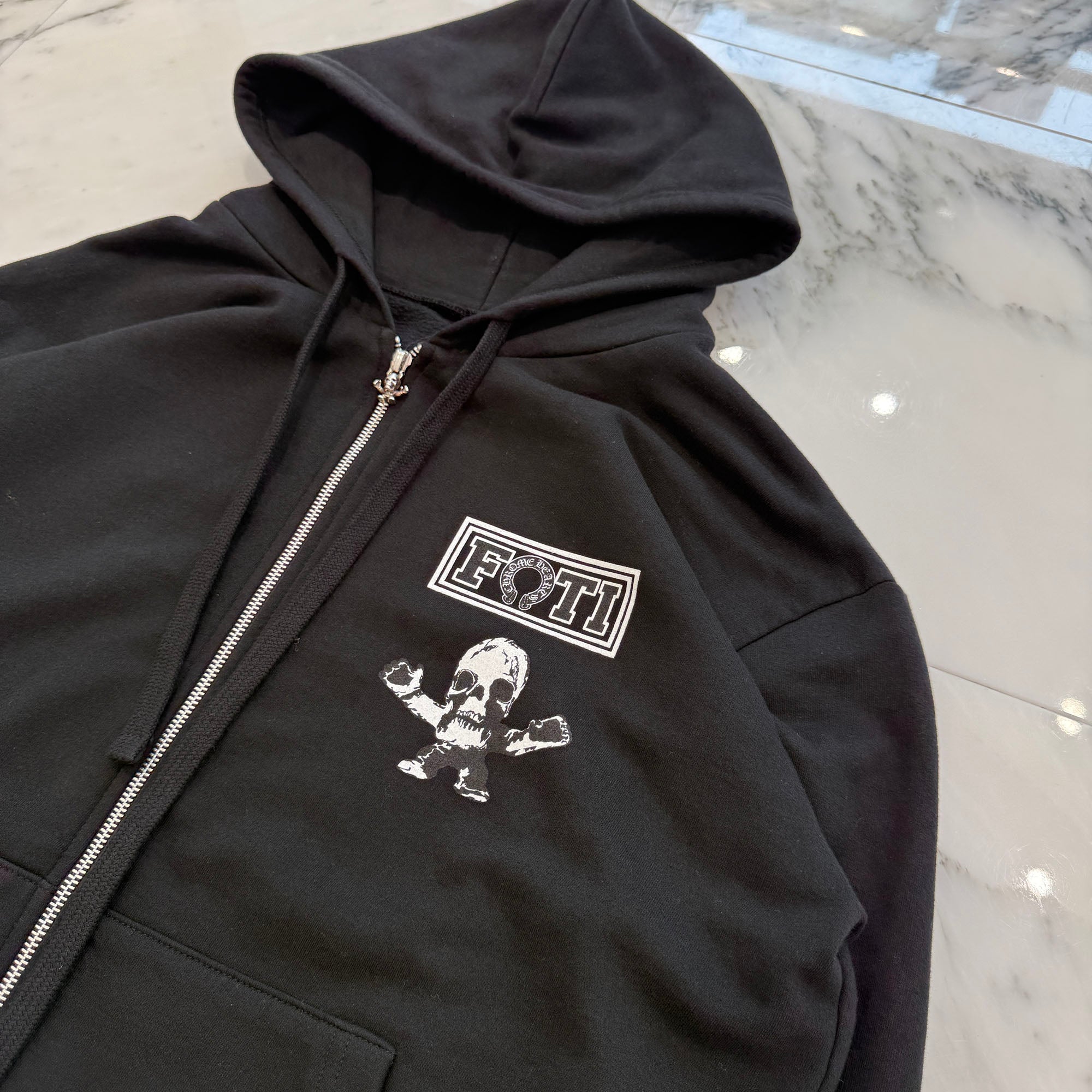CHROME HEARTS 2025SS FOTI HARRIS Zip Up Hoodie Size M クロムハーツ フォティ ハリス ジップアップフーディ サイズM
