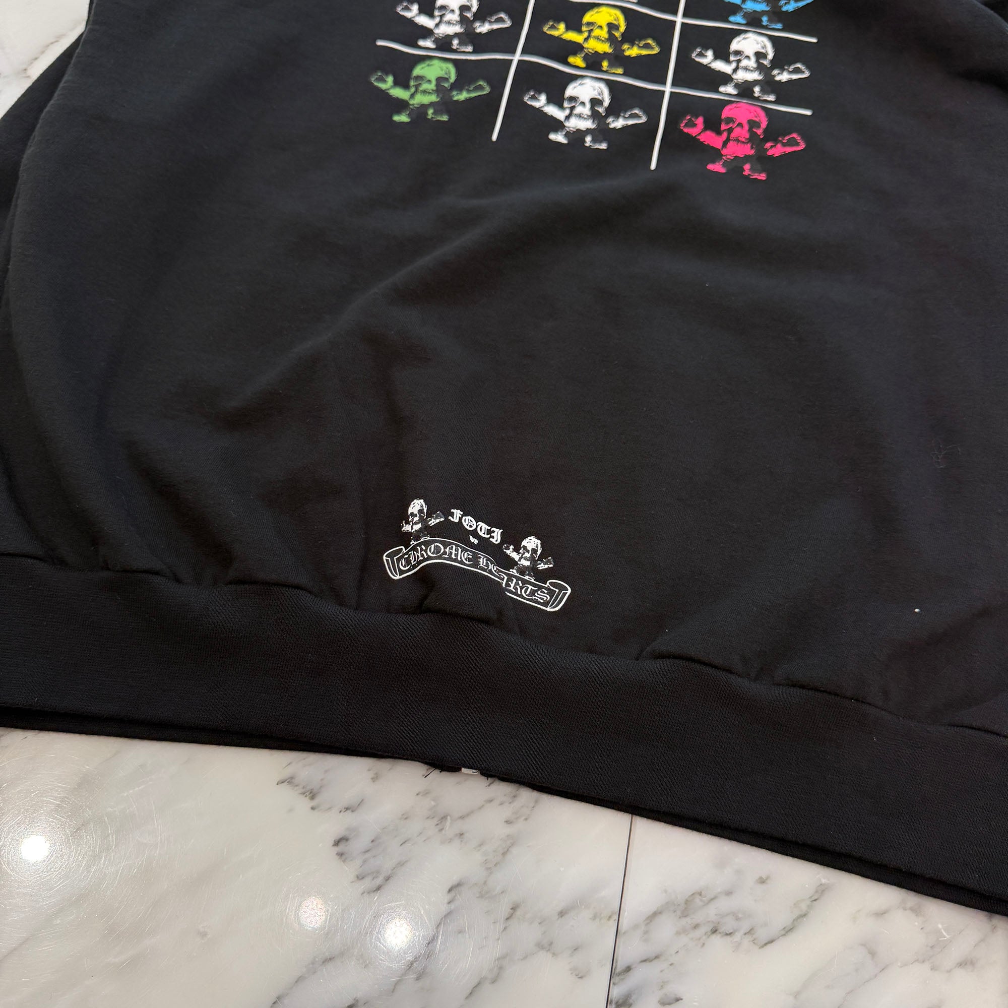 CHROME HEARTS 2025SS FOTI HARRIS Zip Up Hoodie Size M クロムハーツ フォティ ハリス ジップアップフーディ サイズM