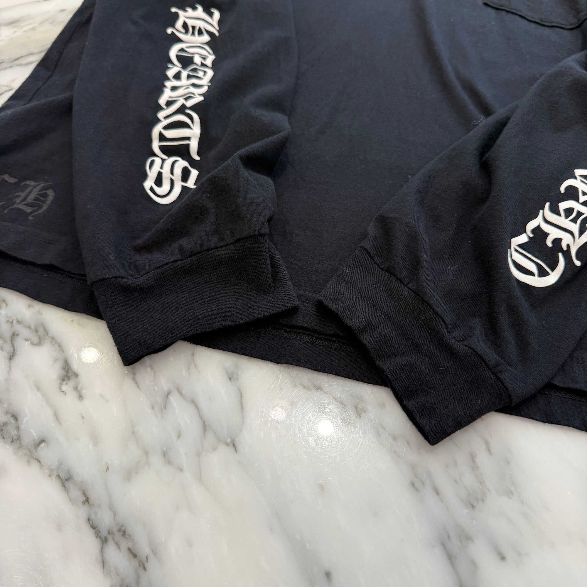 CHROME HEARTS Back Scroll Fuck You Long Sleeve Tee Size L クロムハーツ バックスクロール ファックユー ロングスリーブ Tシャツ サイズL