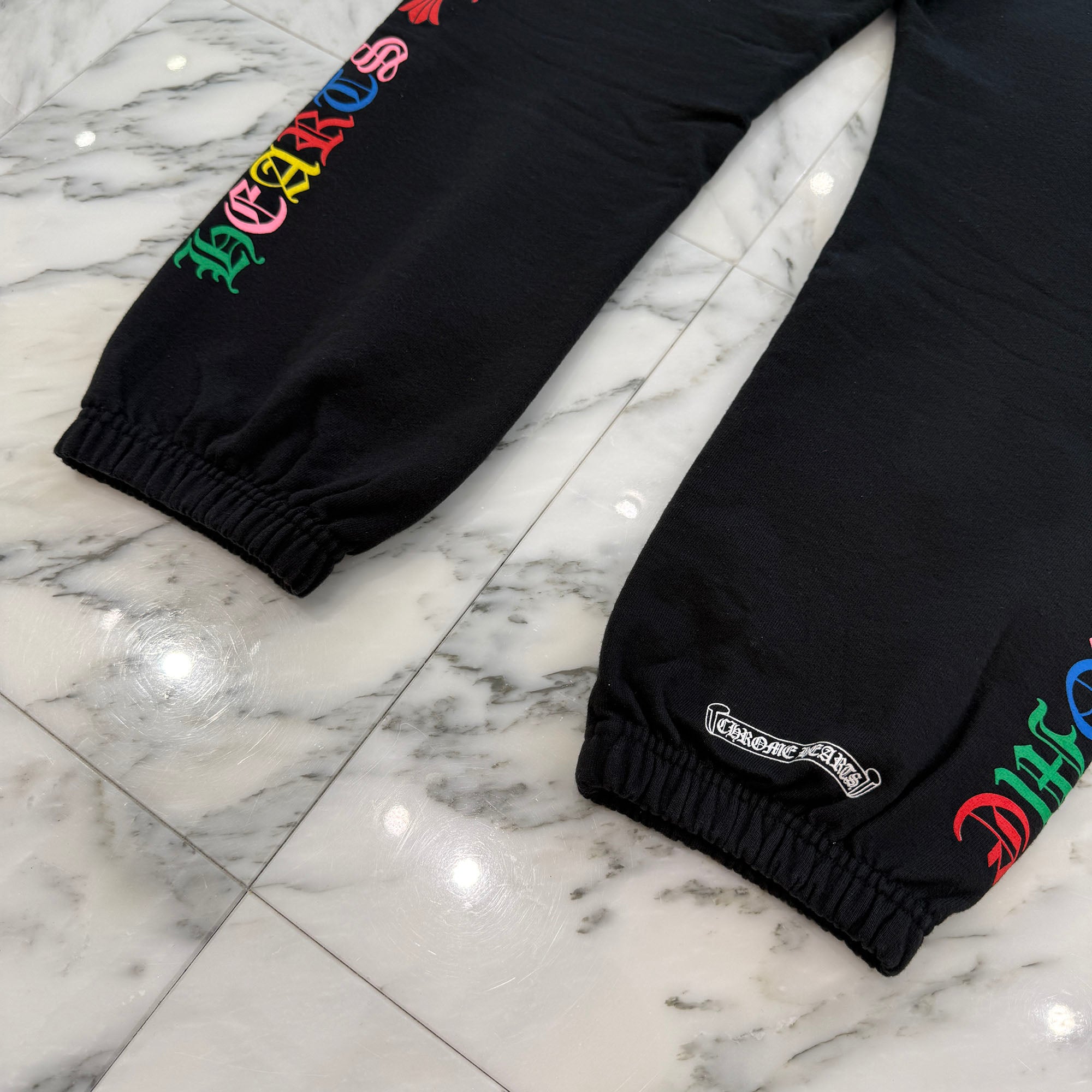 CHROME HEARTS MLTCOL CEM Sweat Long Pants Size M クロムハーツ マルチカラー セメタリークロス スウェットロングパンツ サイズM