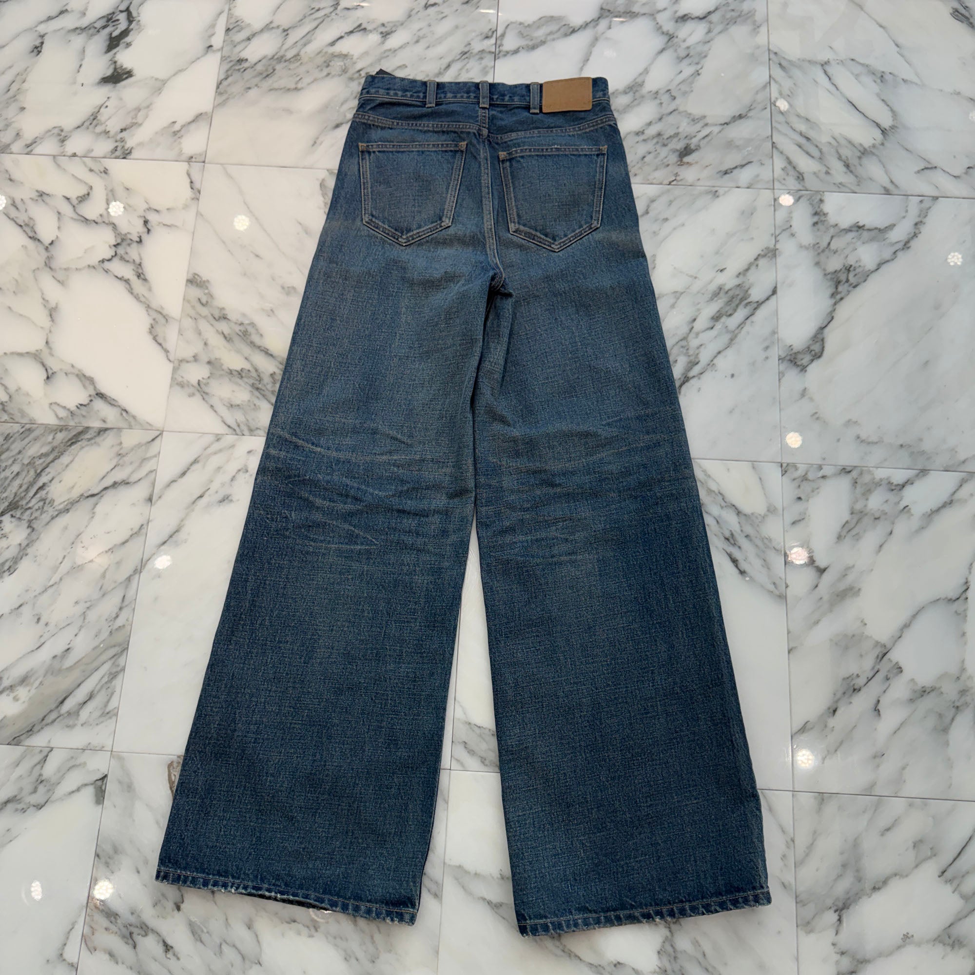 CELINE 2022SS Flared Surf Jeans P015 930F 07DU Size 26 セリーヌ フレア サーフジーンズ サイズ26