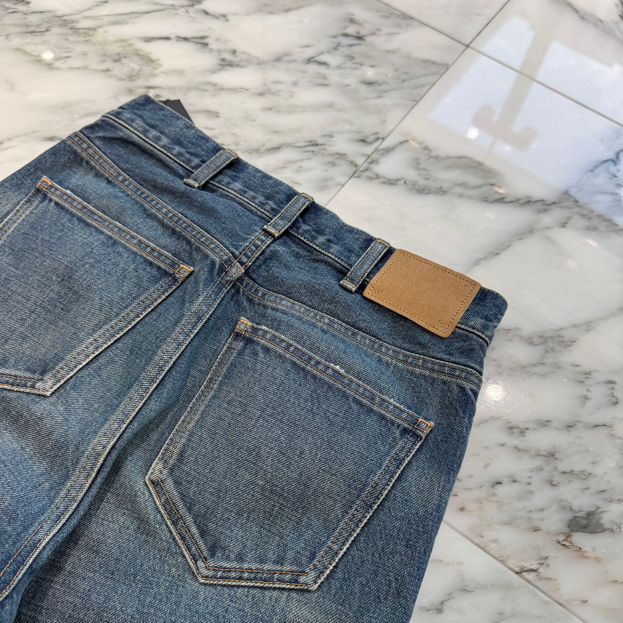 CELINE 2022SS Flared Surf Jeans P015 930F 07DU Size 26 セリーヌ フレア サーフジーンズ サイズ26