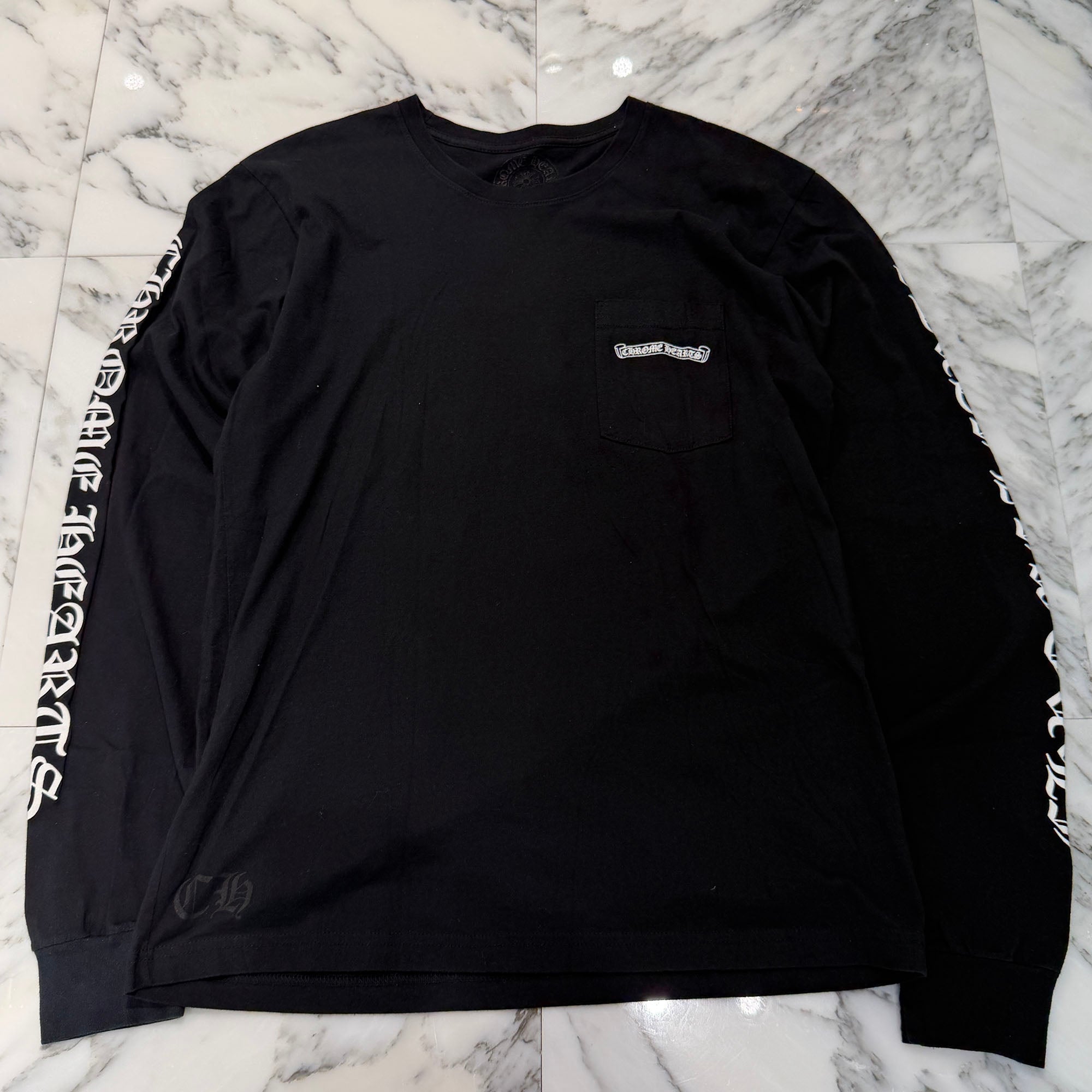 CHROME HEARTS Back Scroll Fuck You Long Sleeve Tee Size L クロムハーツ バックスクロール ファックユー ロングスリーブ Tシャツ サイズL