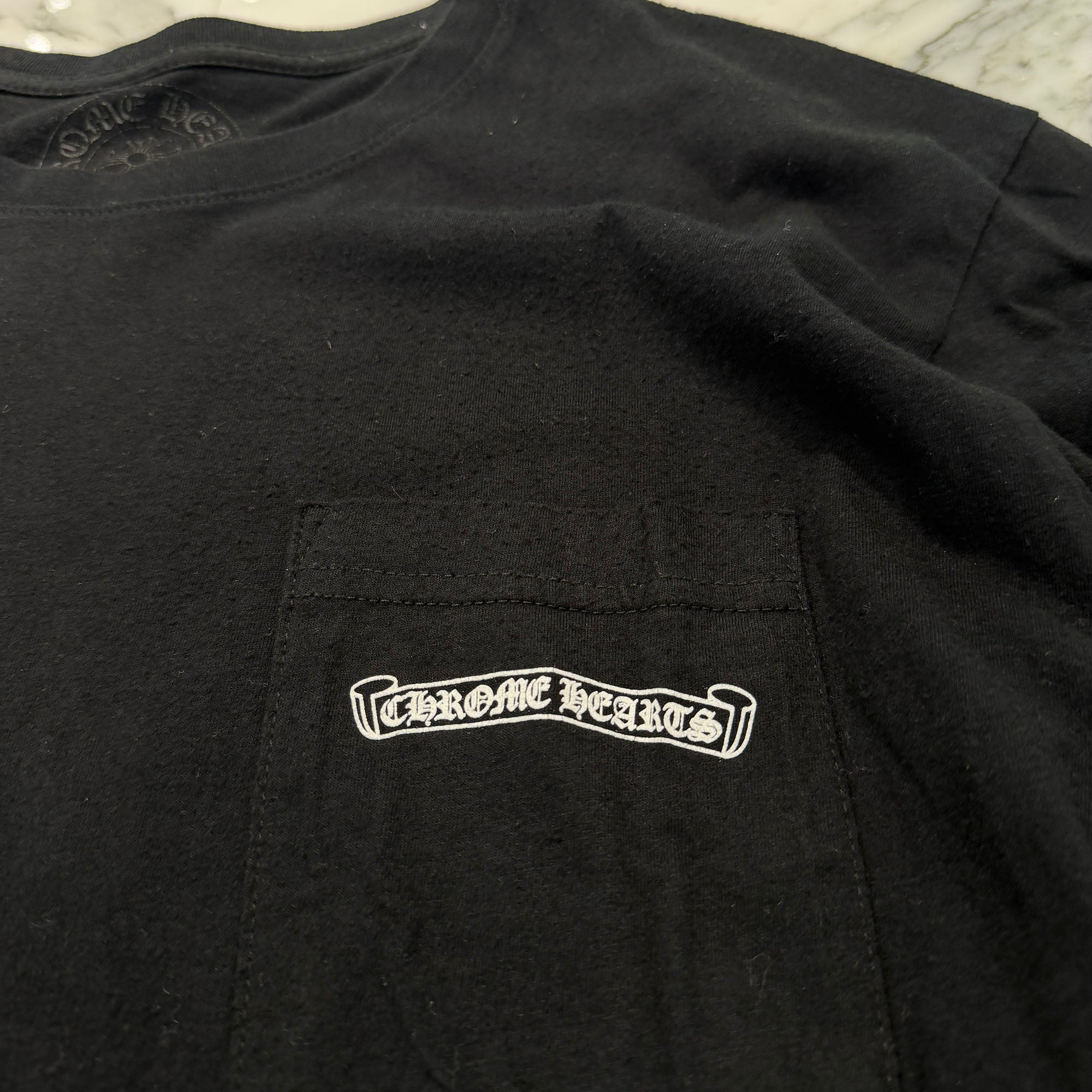 CHROME HEARTS Back Scroll Fuck You Long Sleeve Tee Size L クロムハーツ バックスクロール ファックユー ロングスリーブ Tシャツ サイズL