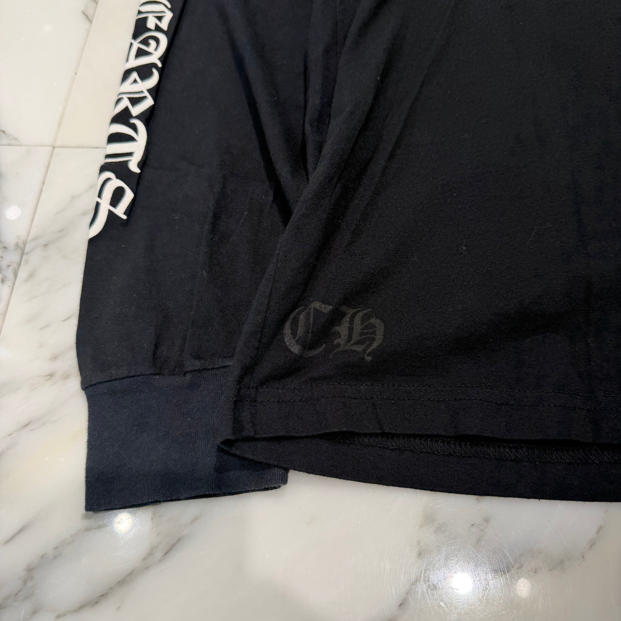 CHROME HEARTS Back Scroll Fuck You Long Sleeve Tee Size L クロムハーツ バックスクロール ファックユー ロングスリーブ Tシャツ サイズL