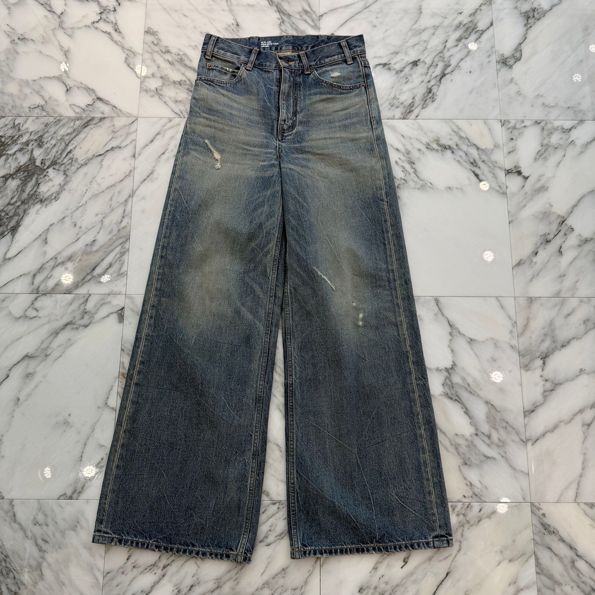 CELINE 2025SS Flared Surf Jeans RP015967W.CAU1 Size 26 セリーヌ フレア サーフジーンズ サイズ26