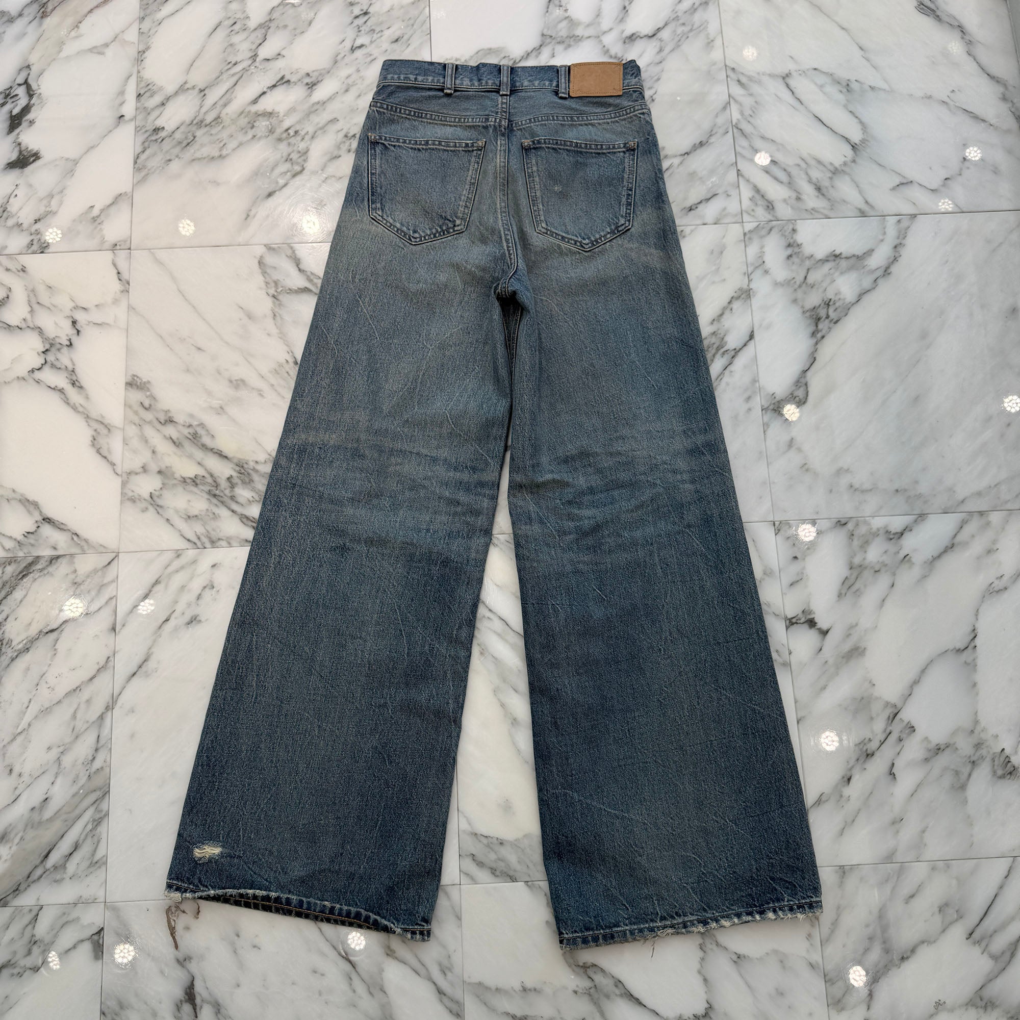 CELINE 2025SS Flared Surf Jeans RP015967W.CAU1 Size 26 セリーヌ フレア サーフジーンズ サイズ26