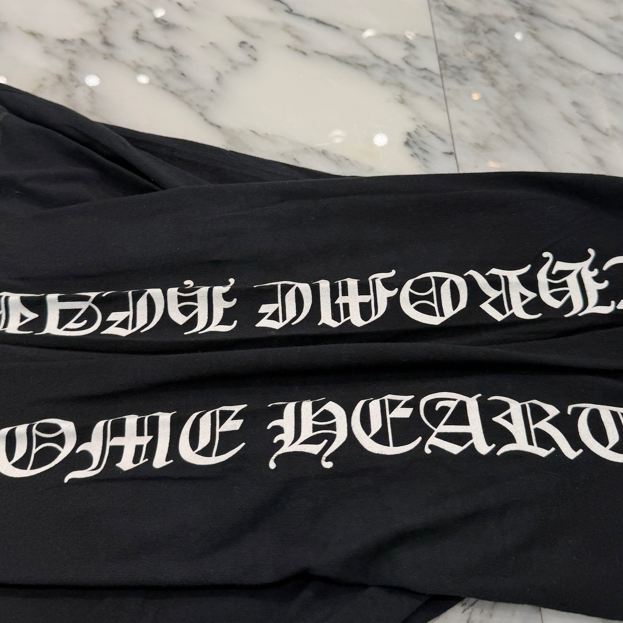 CHROME HEARTS Back Scroll Fuck You Long Sleeve Tee Size L クロムハーツ バックスクロール ファックユー ロングスリーブ Tシャツ サイズL