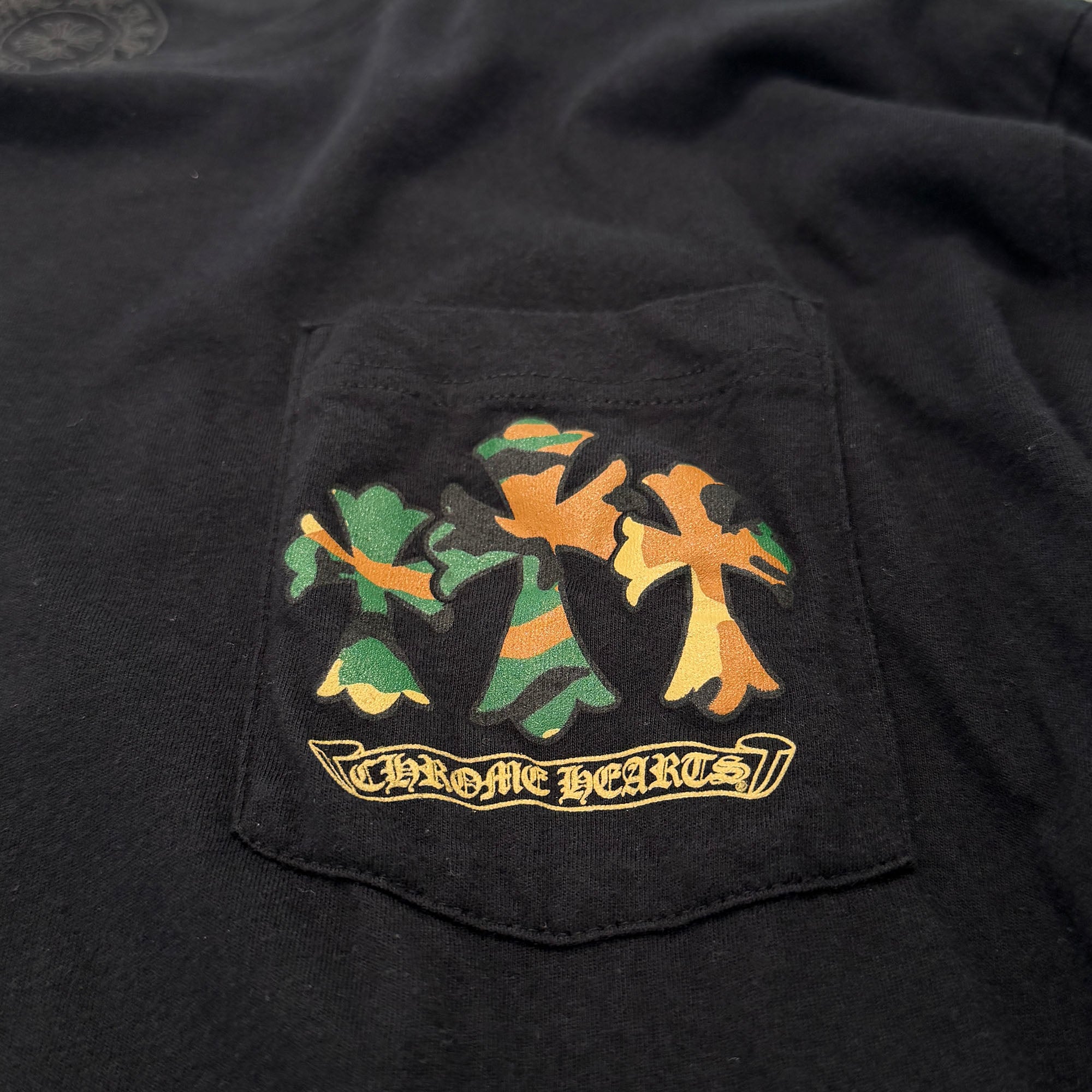 CHROME HEARTS Camo Horseshoe Long Sleeve Tee Size XL クロムハーツ カモ ホースシュー ロングスリーブ ティーシャツ サイズXL