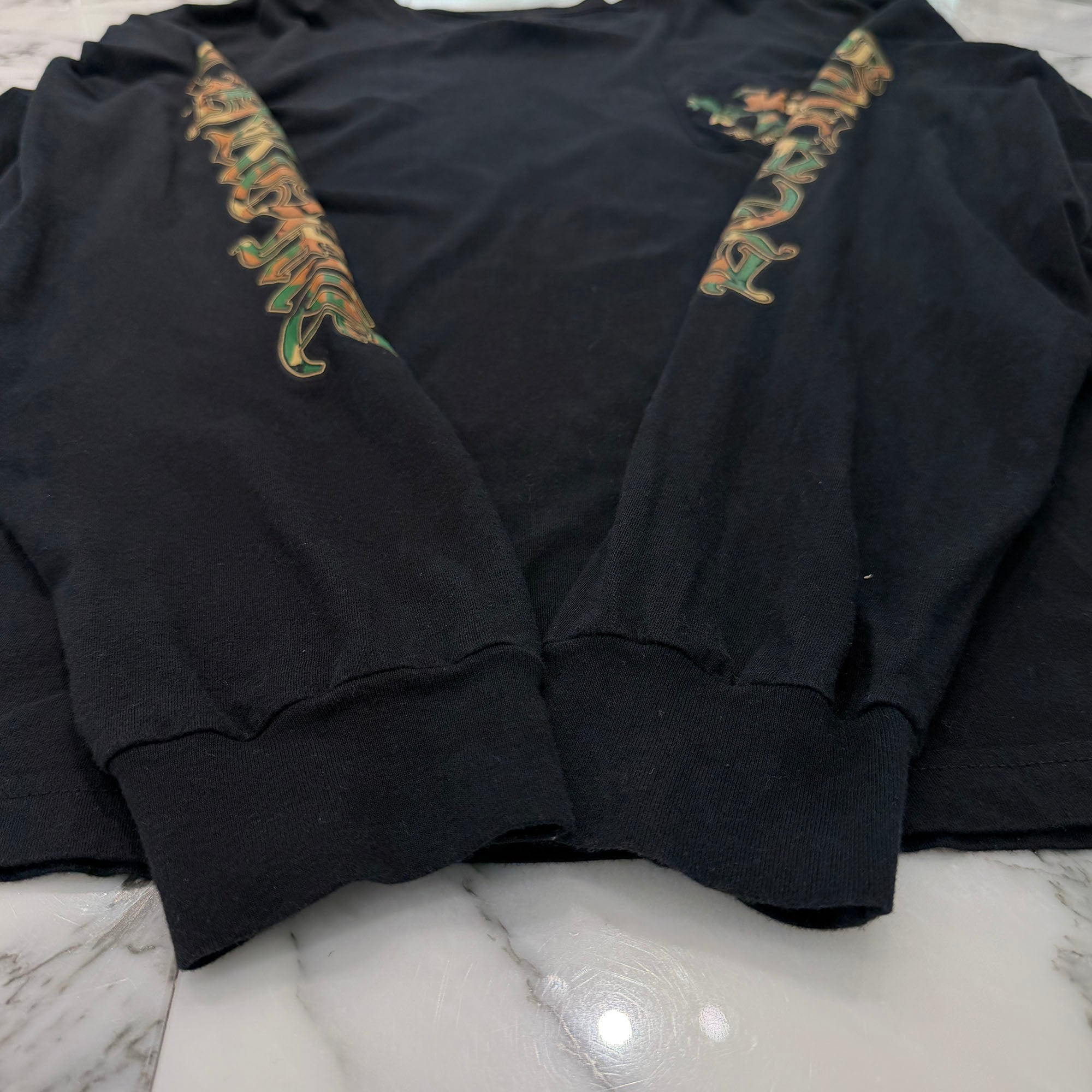 CHROME HEARTS Camo Horseshoe Long Sleeve Tee Size XL クロムハーツ カモ ホースシュー ロングスリーブ ティーシャツ サイズXL