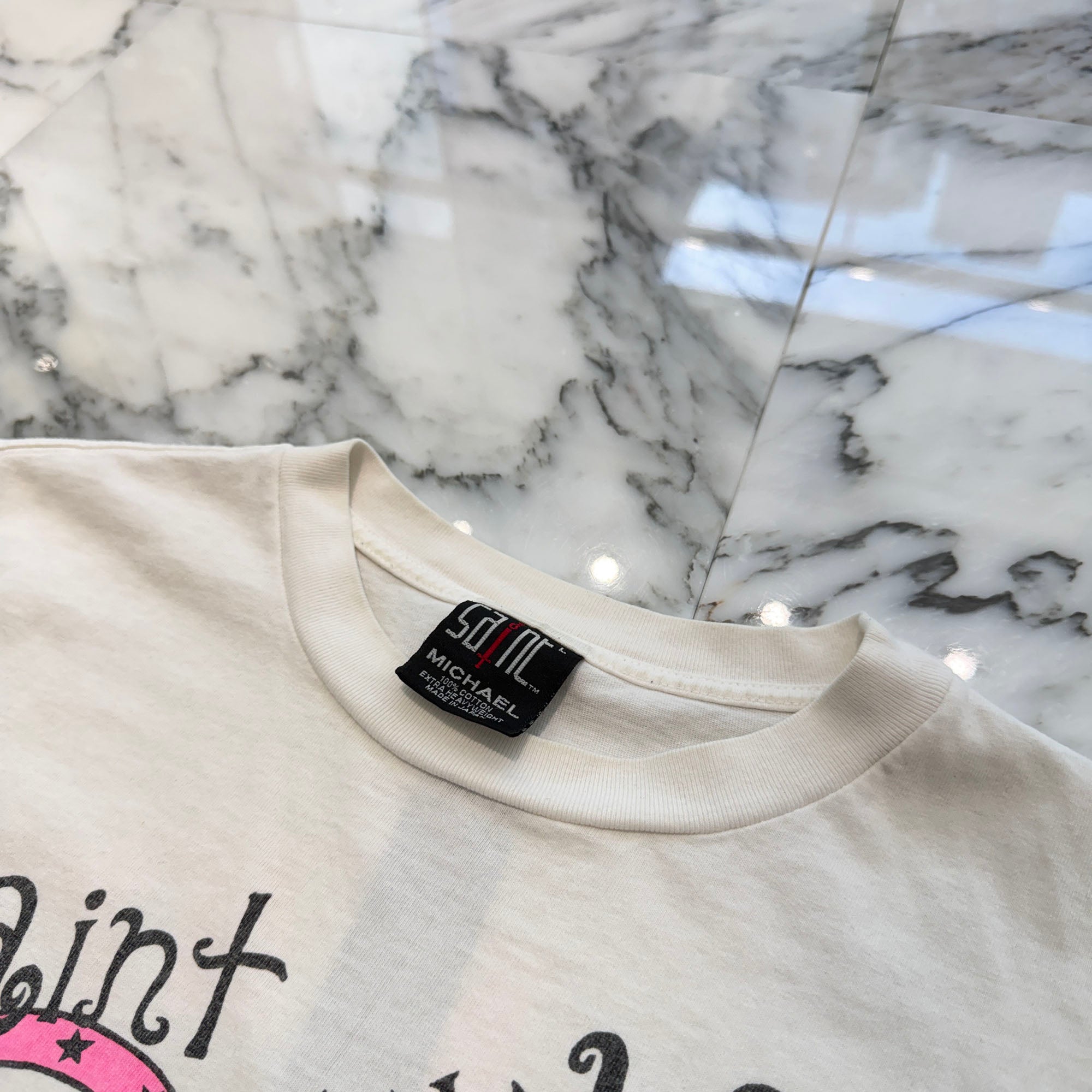 SAINT Mxxxxxx 2021AW "MARIA" S/S Tee SM-A21-0000-005 Size L セントマイケル "マリア" Tシャツ サイズL